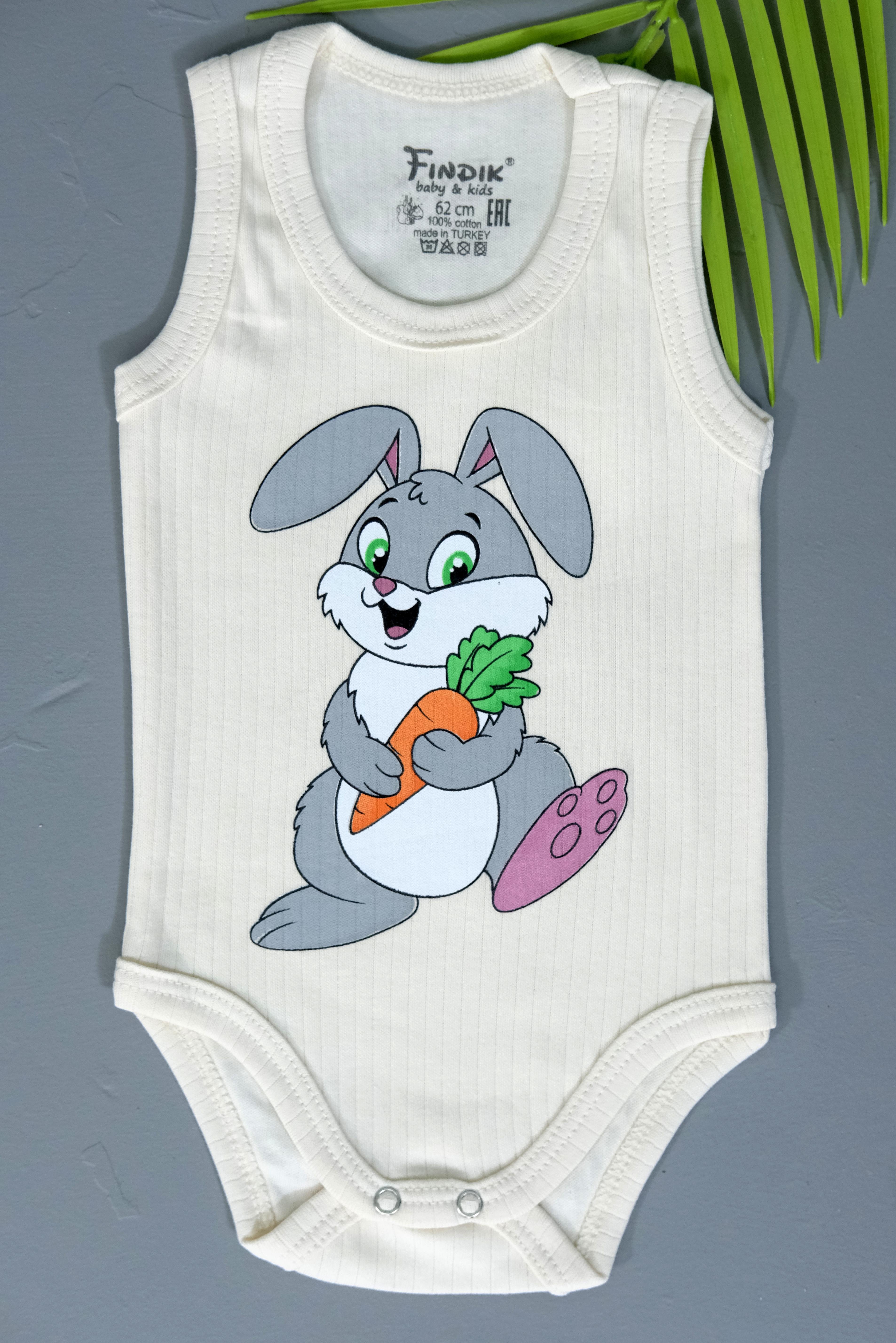 UNISEX TAVŞANLI ASKILI BODY KREM