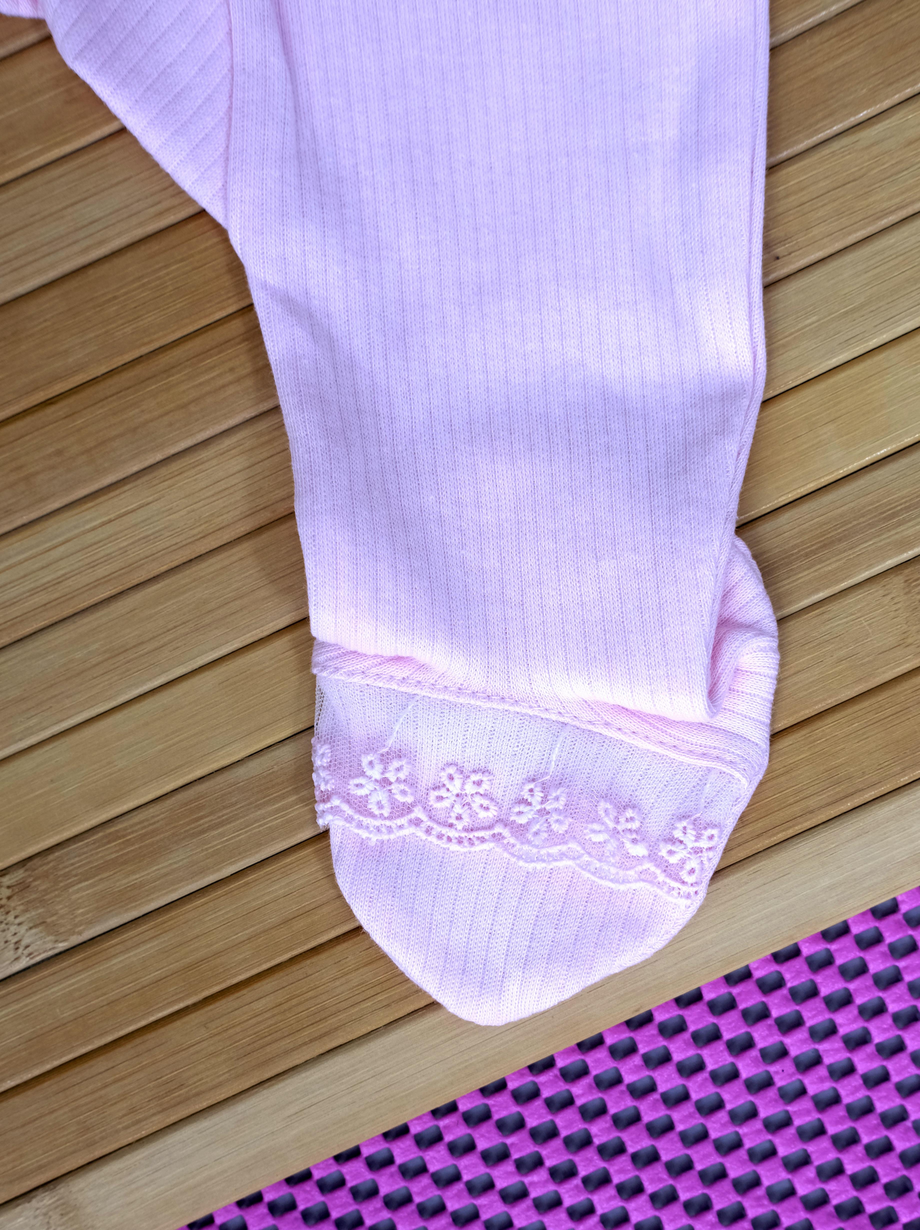 YAZLIK 2'Lİ KIZ BEBEK TAKIM- PEMBE
