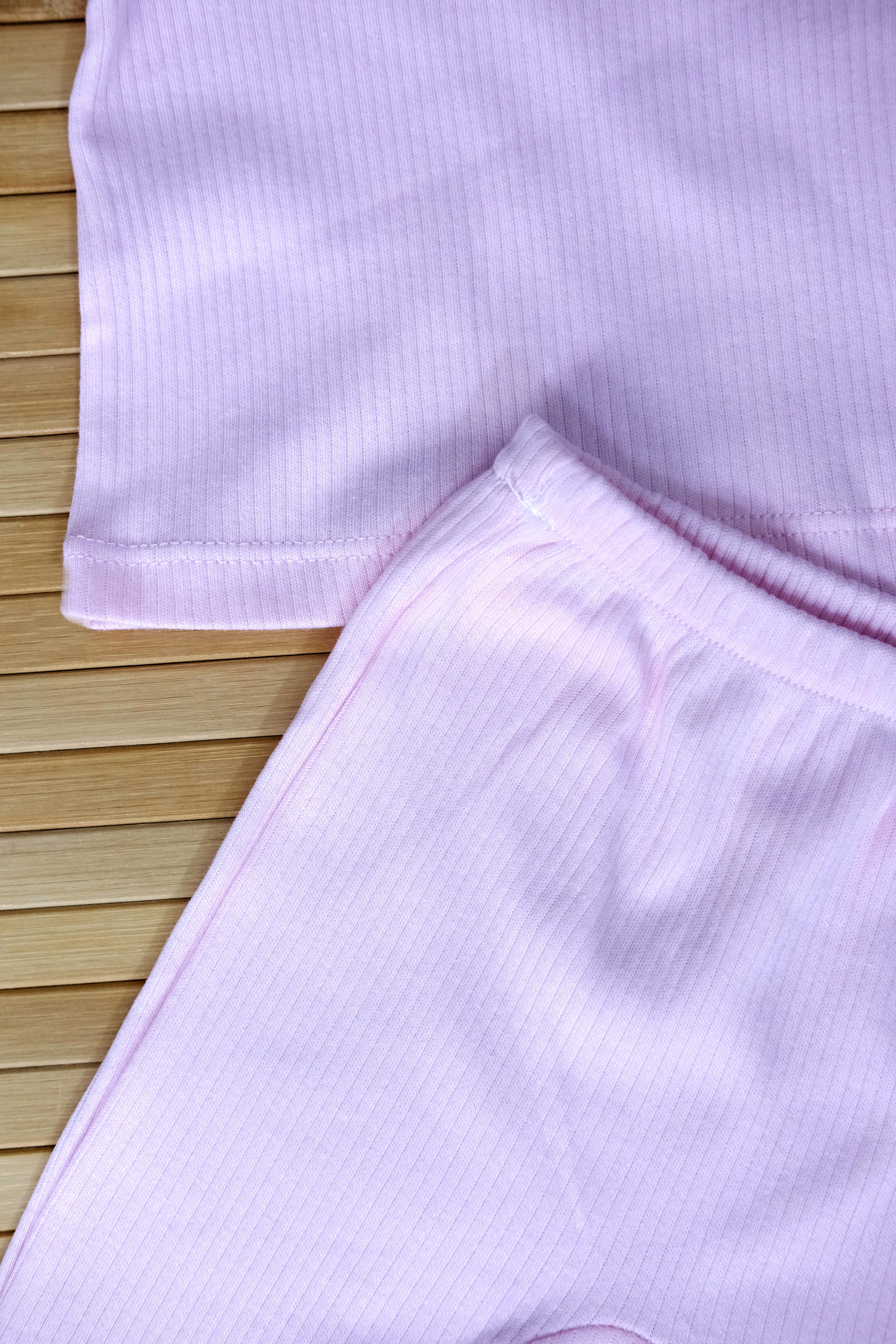 YAZLIK 2'Lİ KIZ BEBEK TAKIM- PEMBE