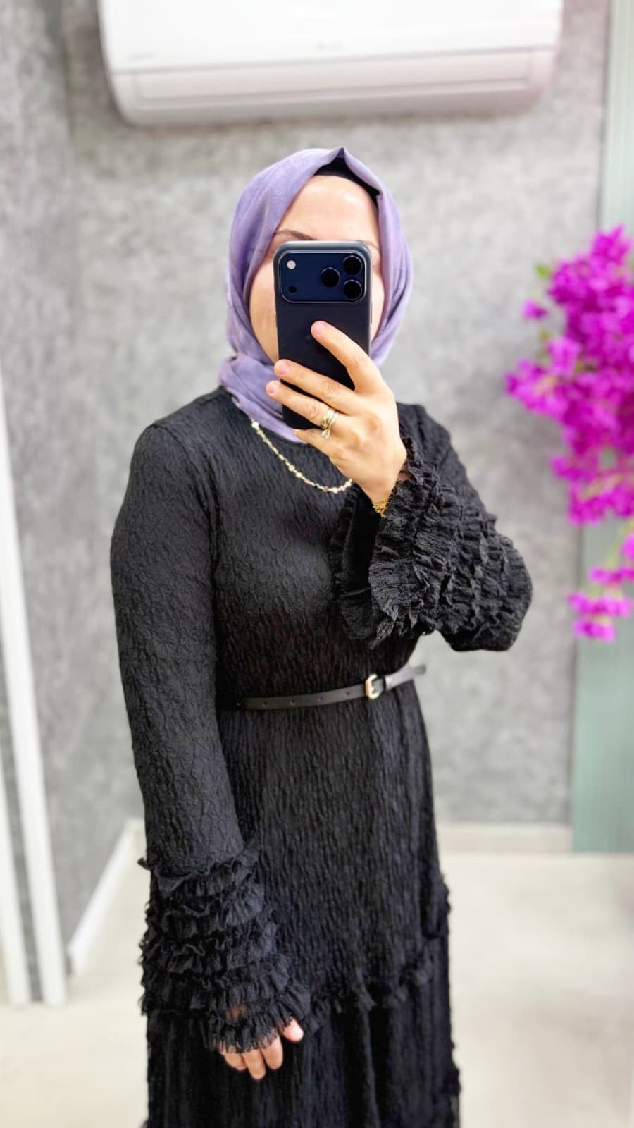 26116 NURCAN ÇETİN GÜPÜRLÜ ELBİSE