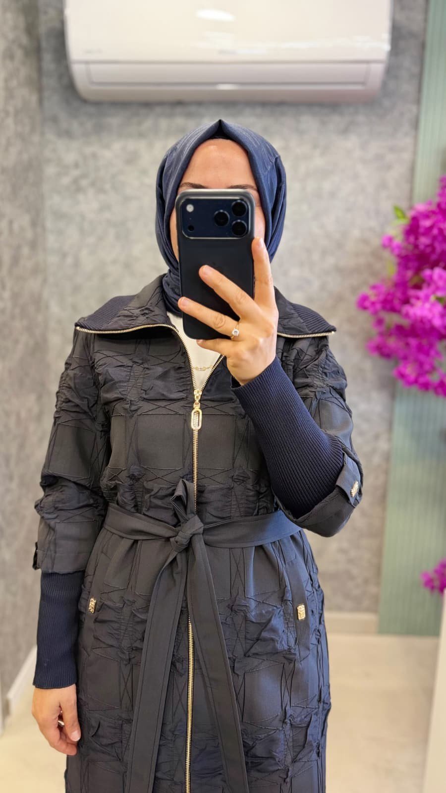 5116 JAKAR TRENÇ LACİVERT