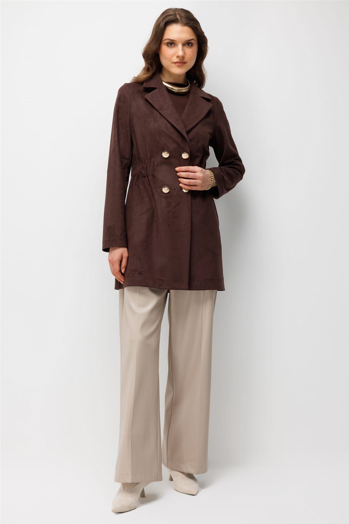 58700 NUBUK BLAZER CEKET