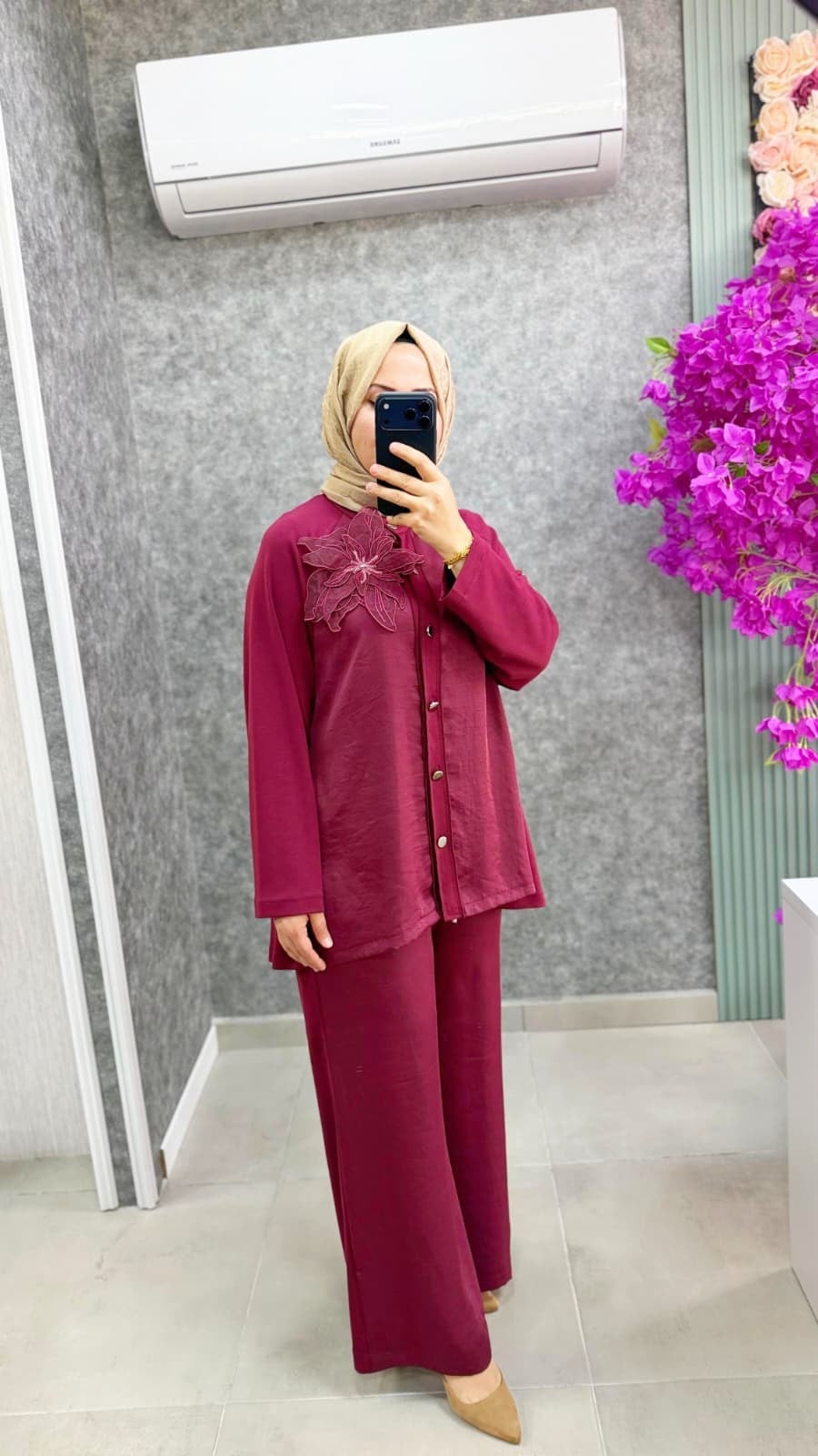 9762 AHSEN Pantolon takım