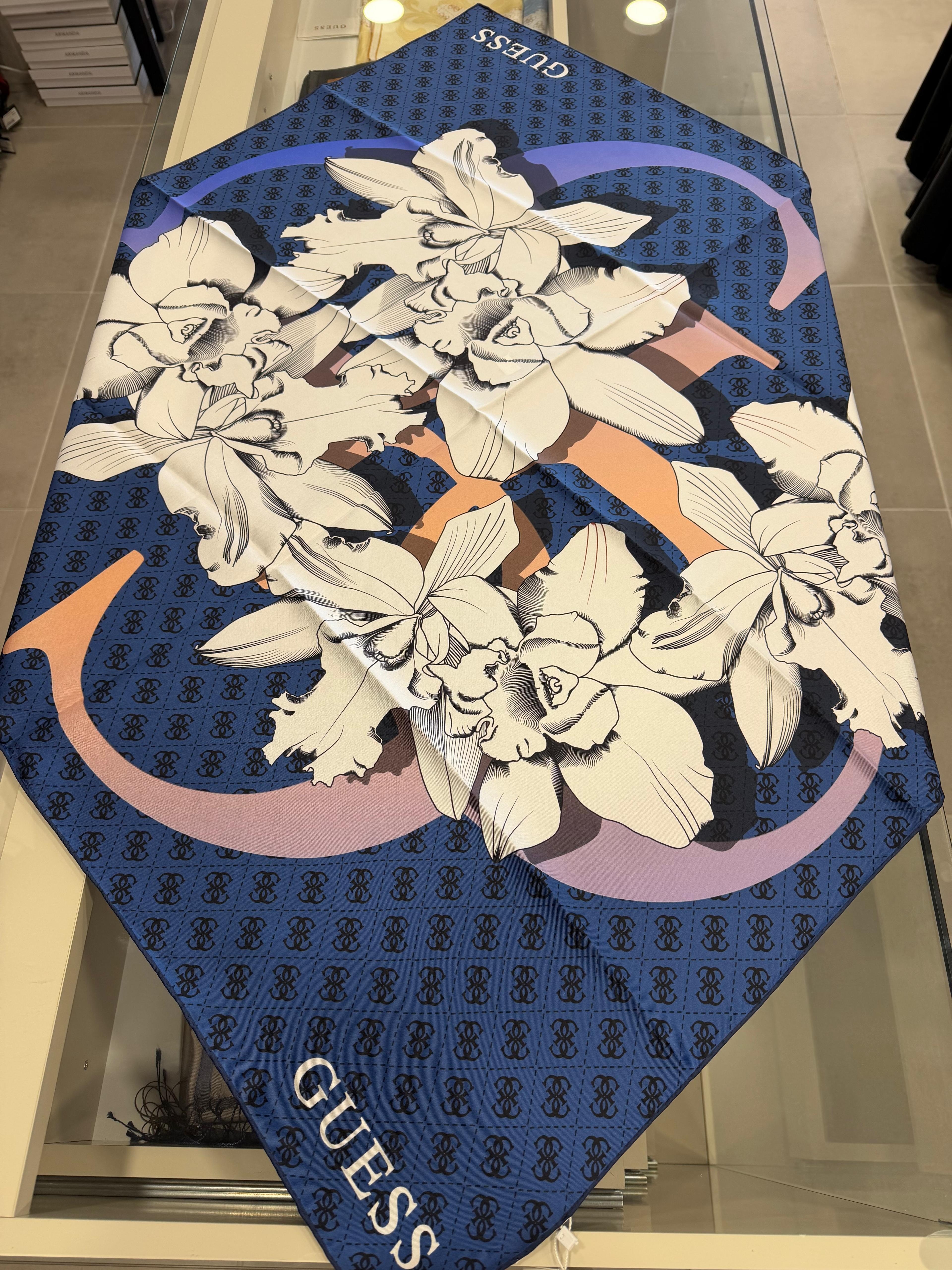GUESS Twill İpek Eşarp