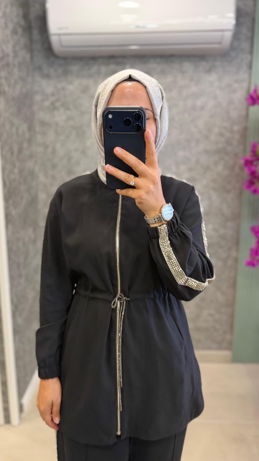 Payet Detaylı Pantolon Takım