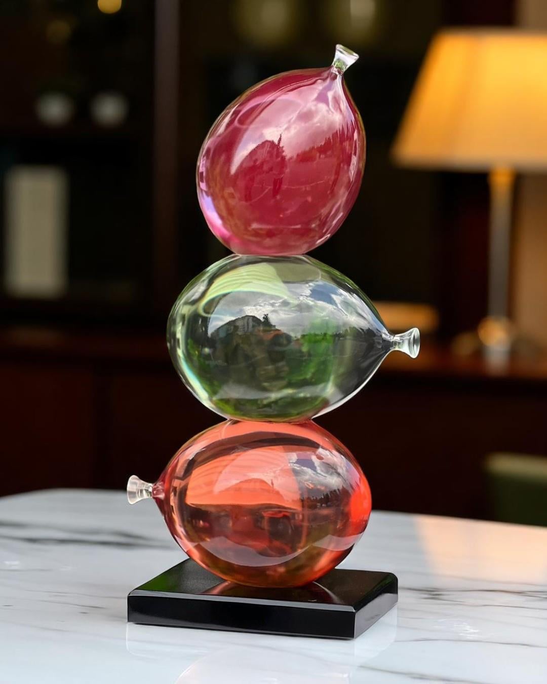 Reçine 3'lü Balon Pembe-Yeşil-Turuncu