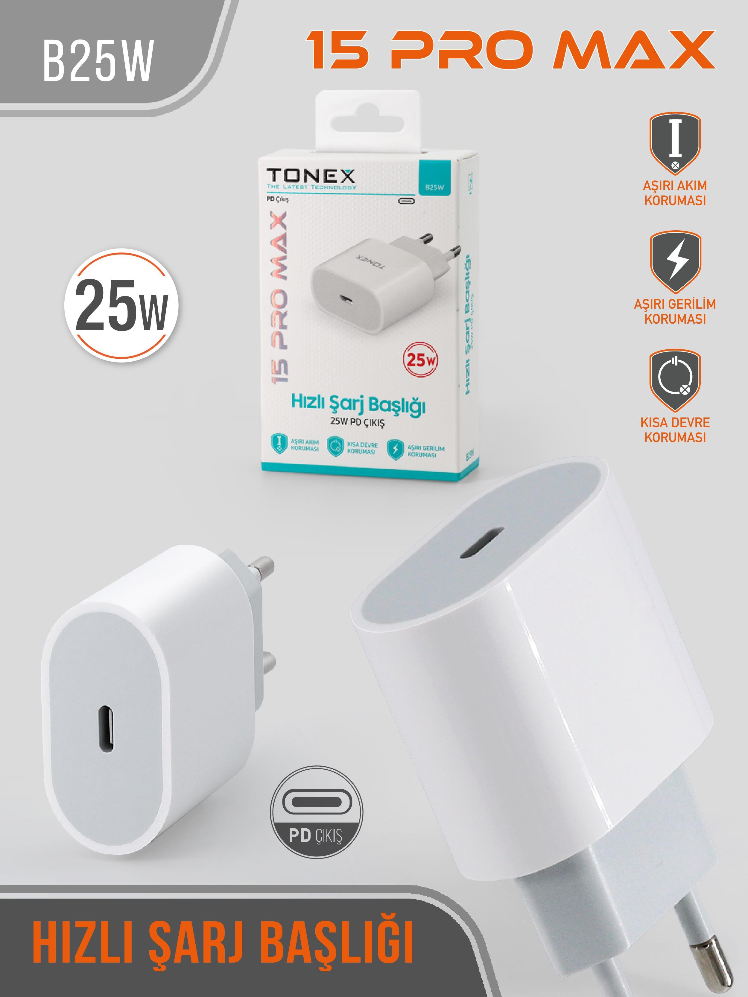 25 W VİP Hızlı Şarj Başlığı