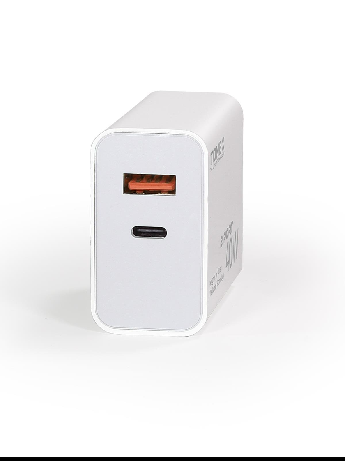 40W Lightning Çift Çıkışlı Şarj Aleti