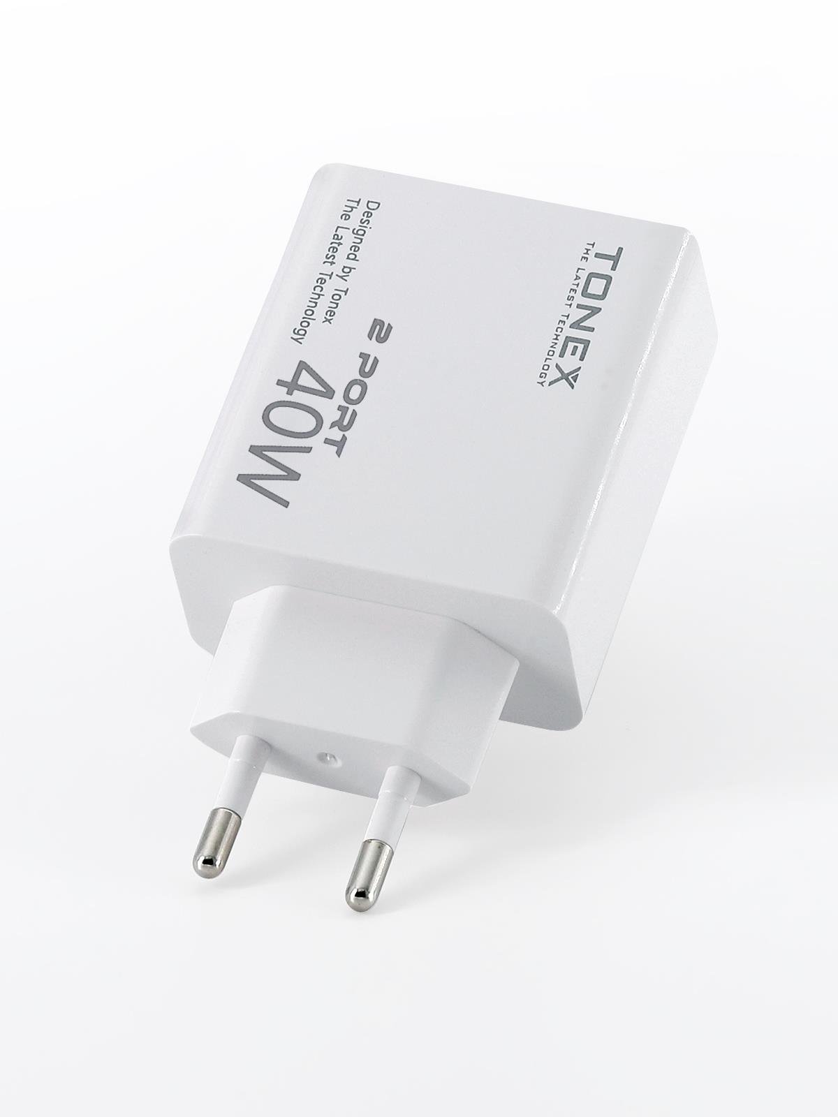 40W Lightning Çift Çıkışlı Şarj Aleti