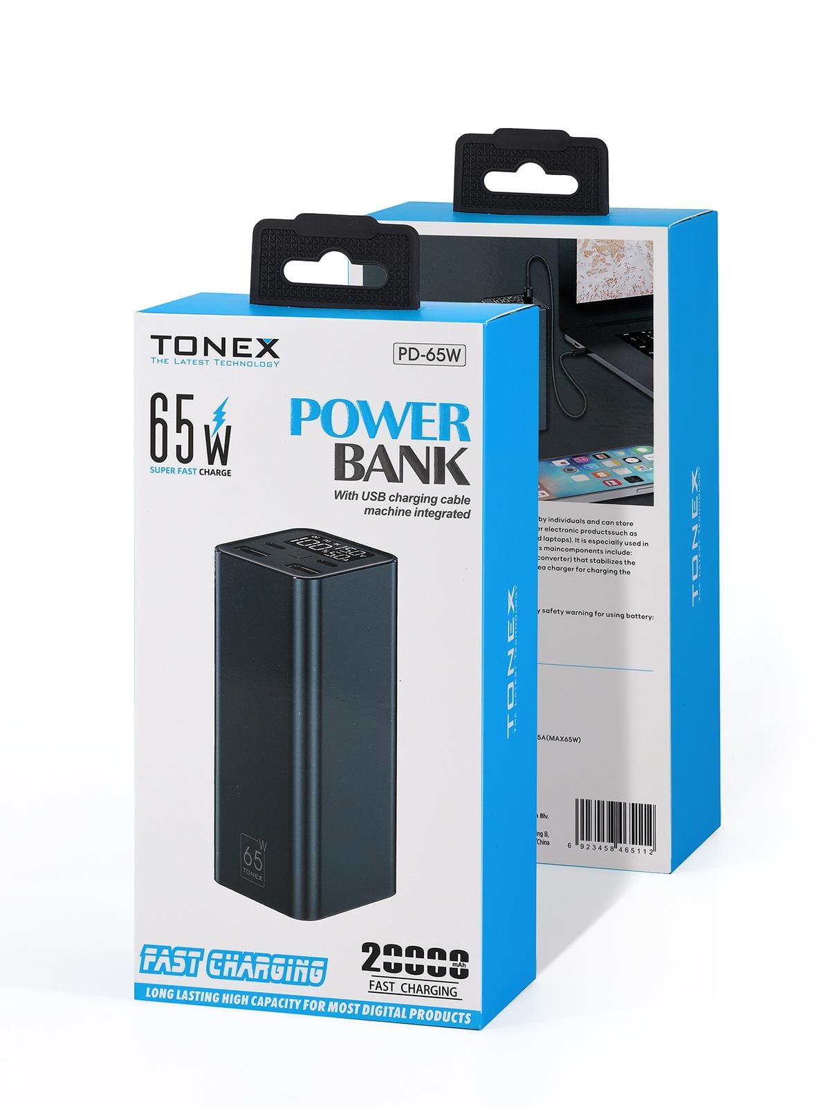 Tonex 30 B. Kablolu 65W Powerbank