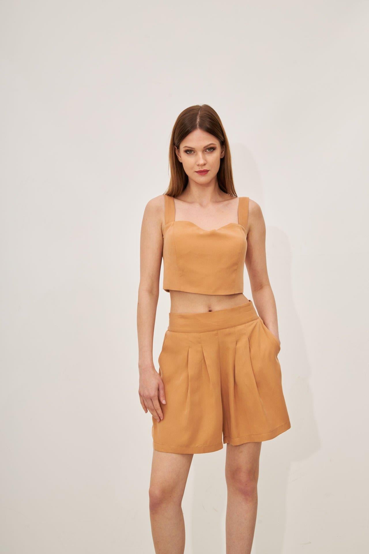 Tarçın Tensel Şort