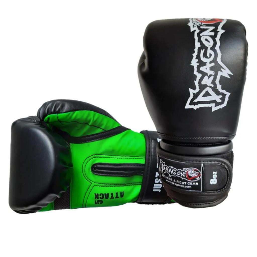 DragonDo 30095-P Attack 5 Boks Eldiveni Siyah Muay Thai Kick Boks Eldiveni