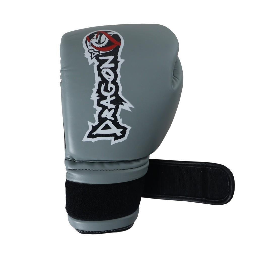 DragonDo 30095-P Attack-5 Boks Eldiveni Gri Muay Thai kick boks Eldiveni