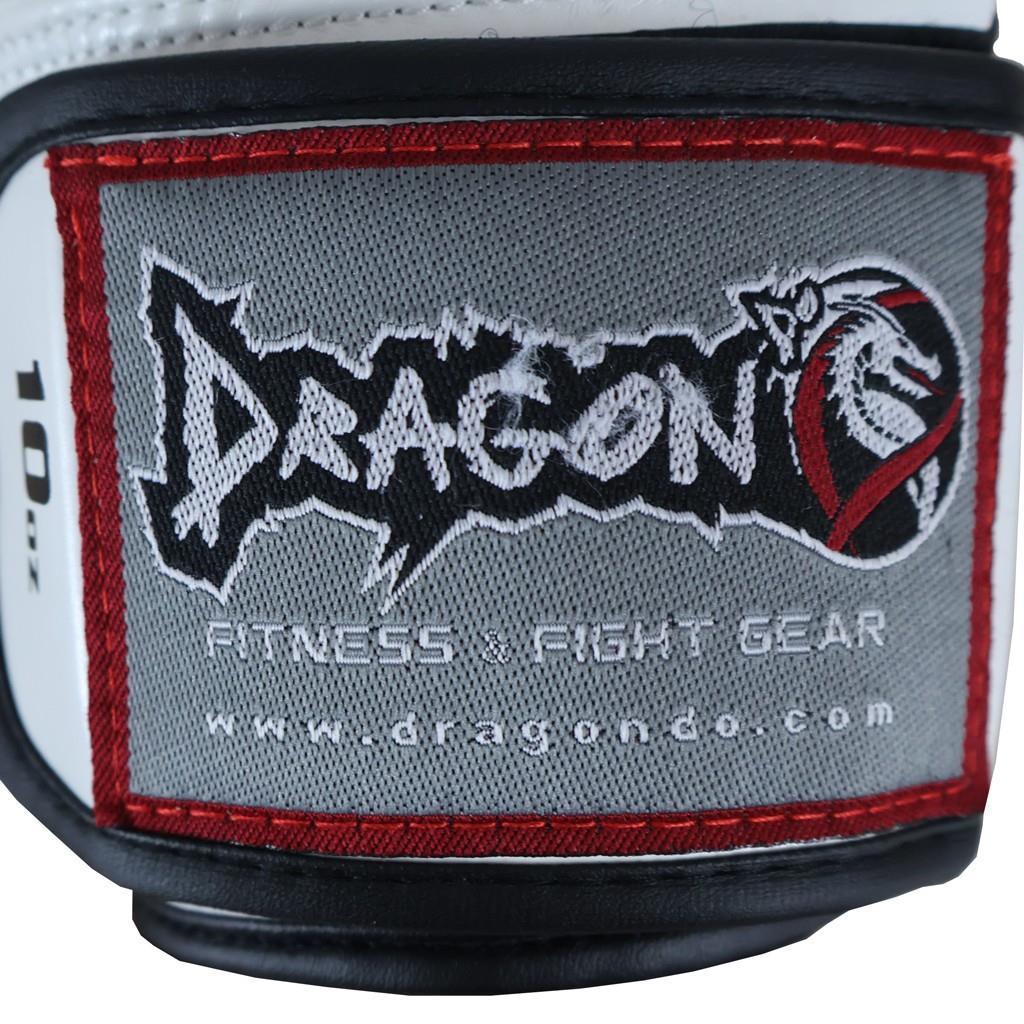 DragonDo 30097-P Attack-5 Plus Boks Eldiveni Beyaz Muay Thai Kick Boks Eldiveni