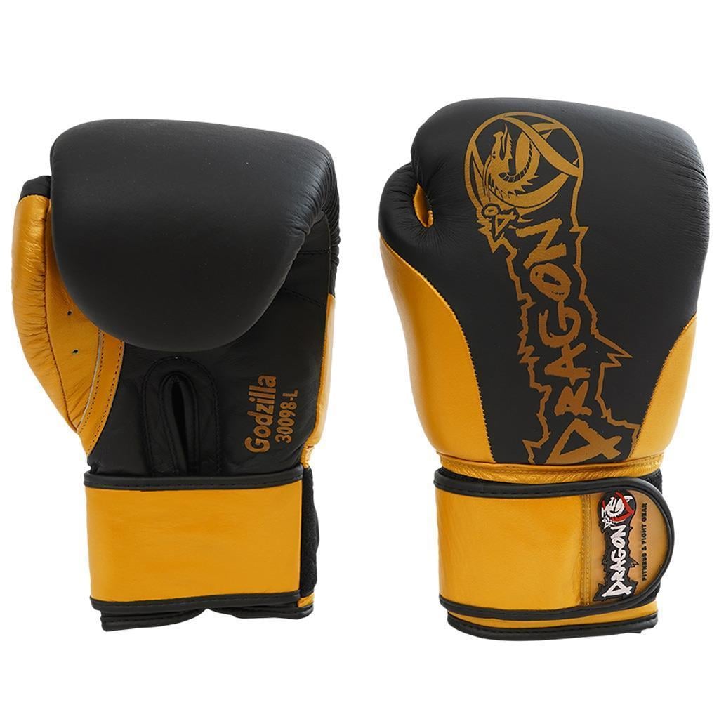 DragonDo 30098-L Godzilla Hakiki Deri Boks Eldiveni Muay Thai Eldiveni