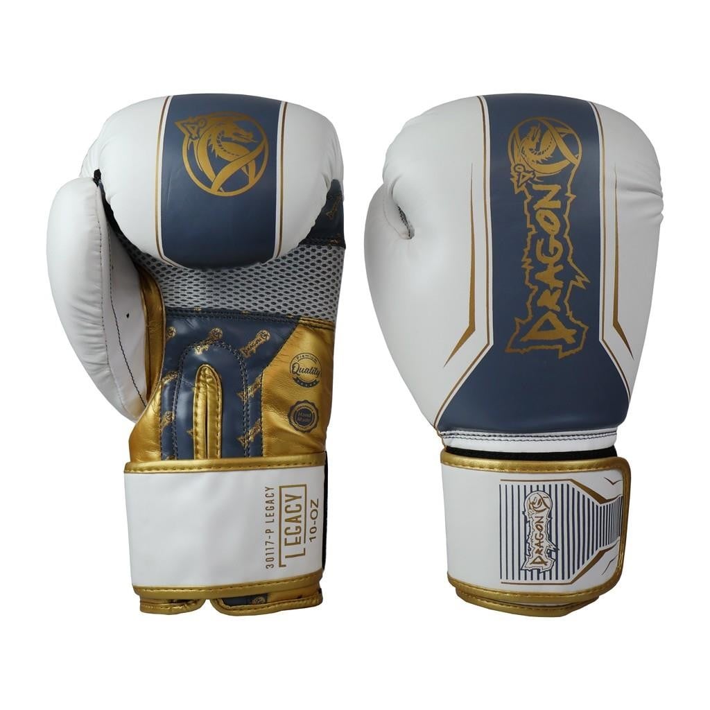 DragonDo 30117-P Legacy Boks Eldiveni Beyaz Kick Boks Eldiveni