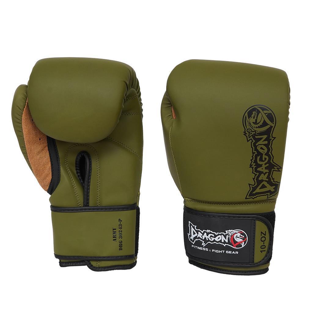 DragonDo 30243-P Army Boks Eldiveni Kick Boks Eldiveni , Boxing Gloves