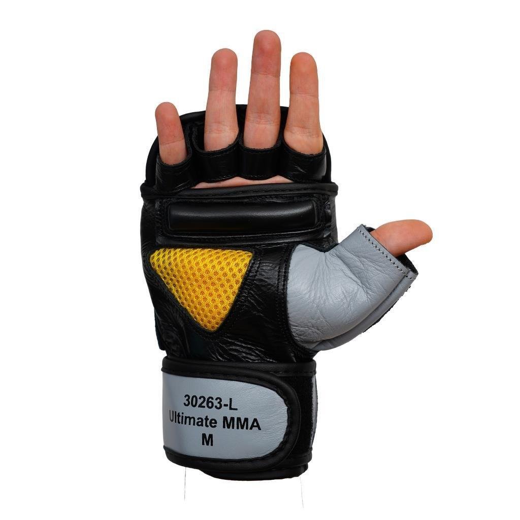 DragonDo 30263-L Ultimate MMA Eldiveni Hakiki Deri Serbest Dövüş Eldiveni