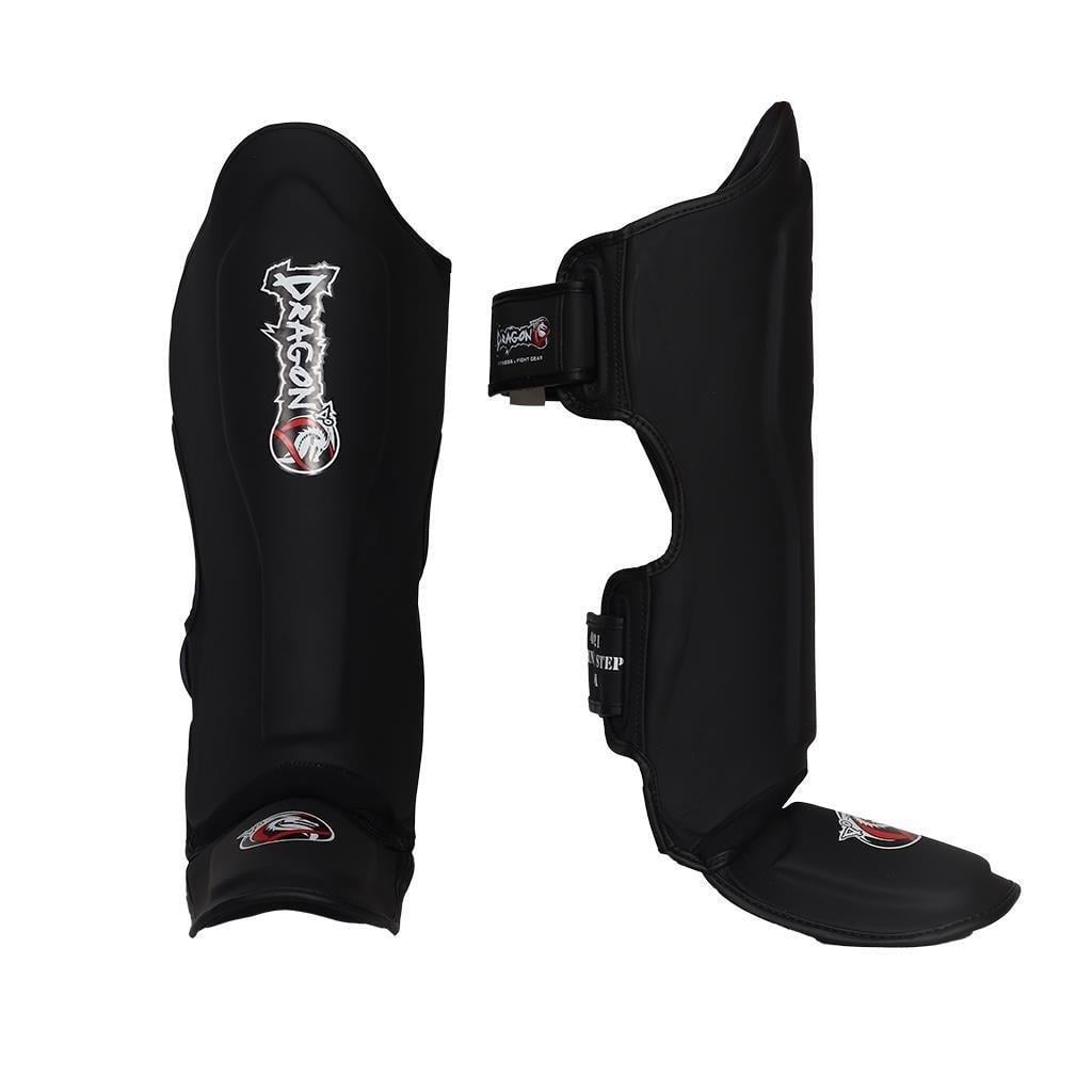 DragonDo 40721-P Muaythai Kaval Ayak Koruyucu 0825 Siyah Kick Boks Kaval Koruyucu