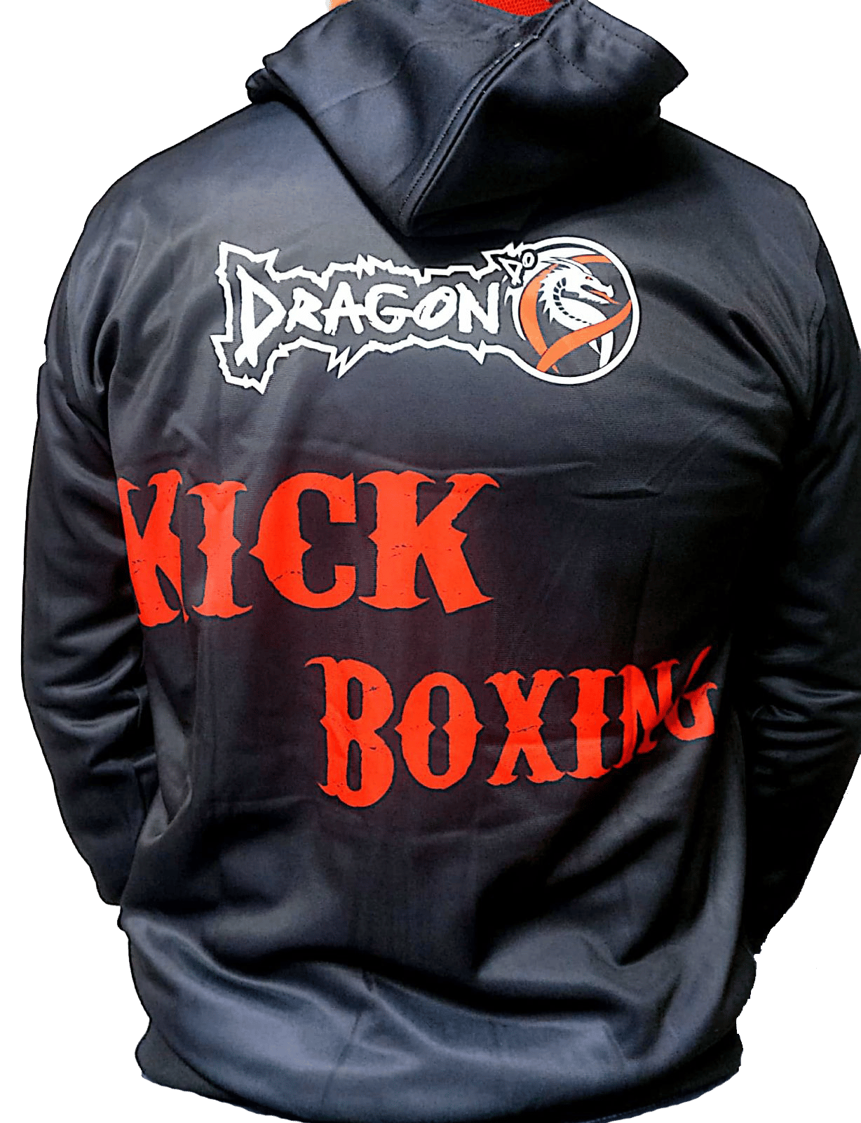 DragonDo 83580 Süblime Baskı Kick Boks Kapüşonlu Sweatsirt