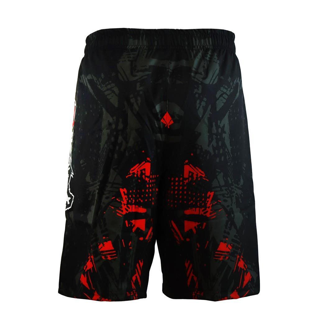DragonDo M01 Red Maze MMA Şortu Antrenman Şortu