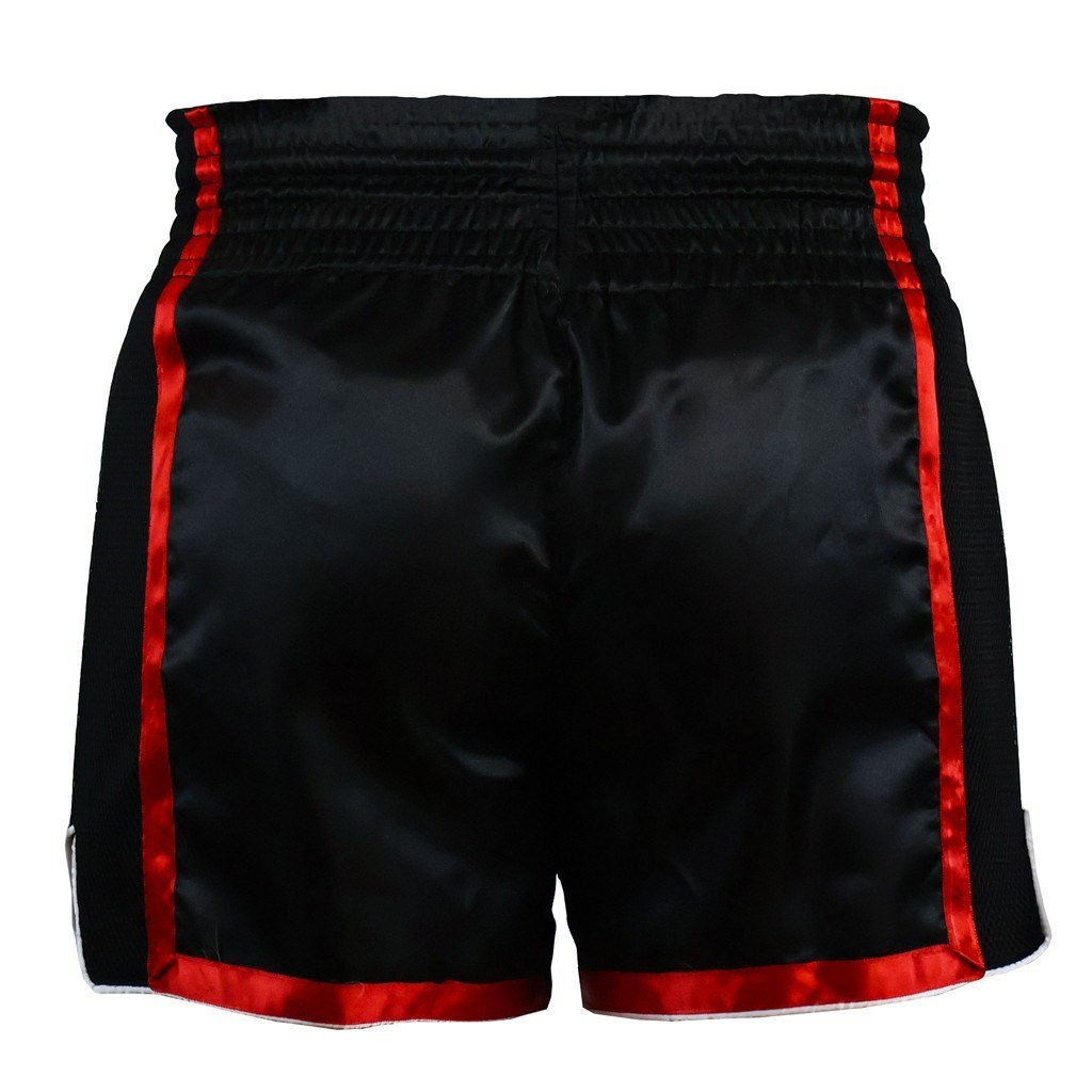 DragonDo MT3092 Black Muay Thai Shorts 