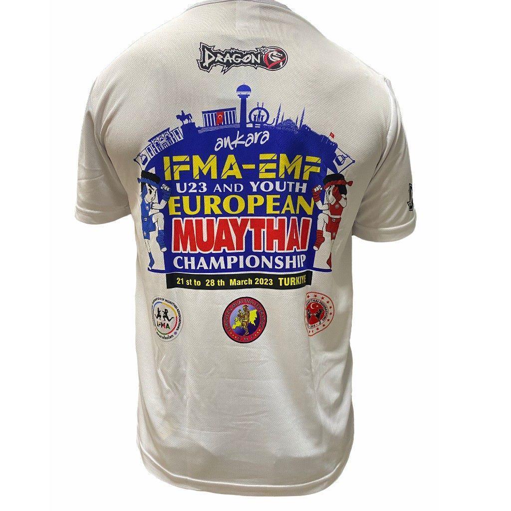Dragondo Muaythai Avrupa Şampiyonası Tişörtü Ankara