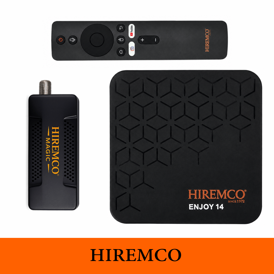 Hiremco Enjoy 14 + Magic USB-A Kurulu Uydu Seti 4K Android TV Box