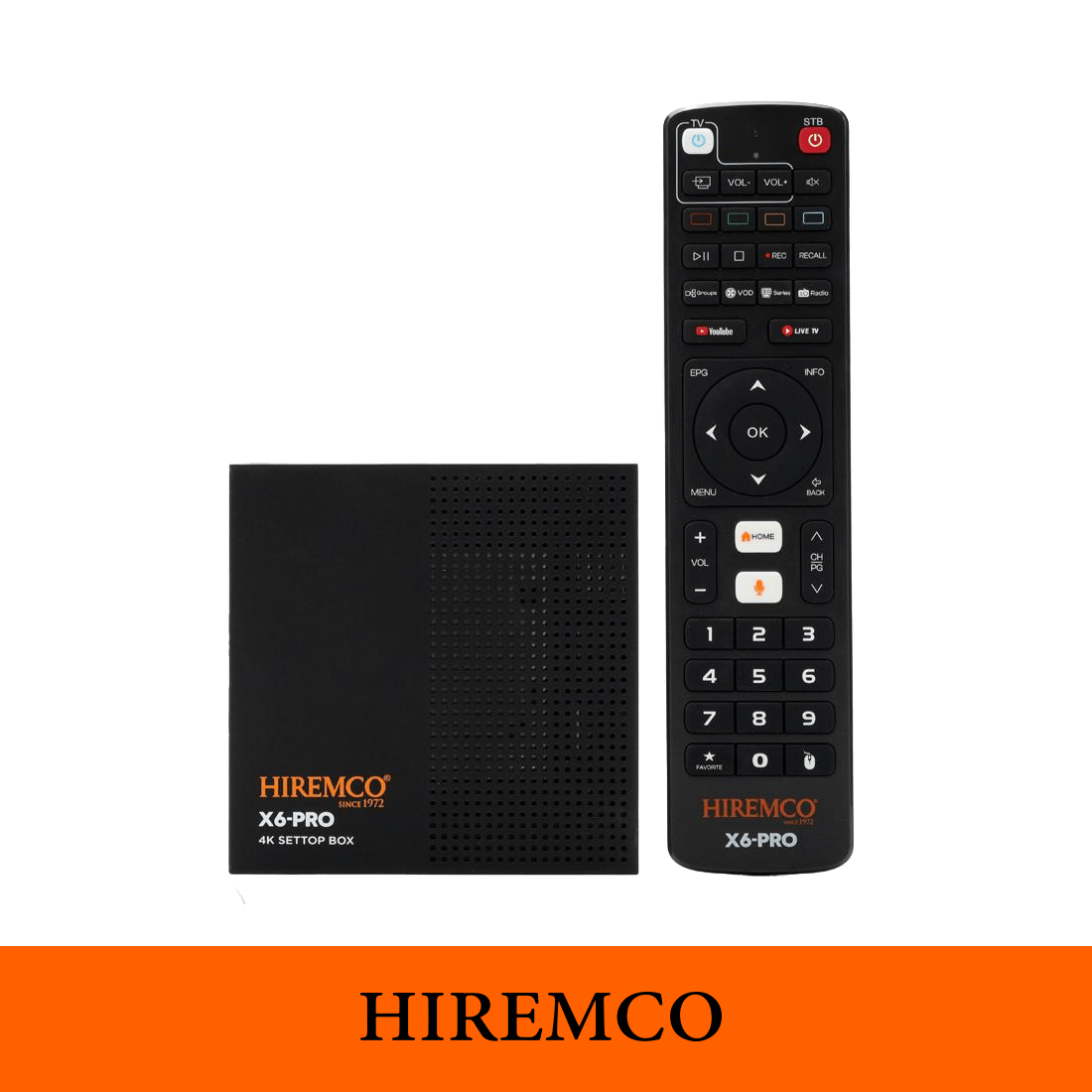 Hiremco X6 PRO Android Box