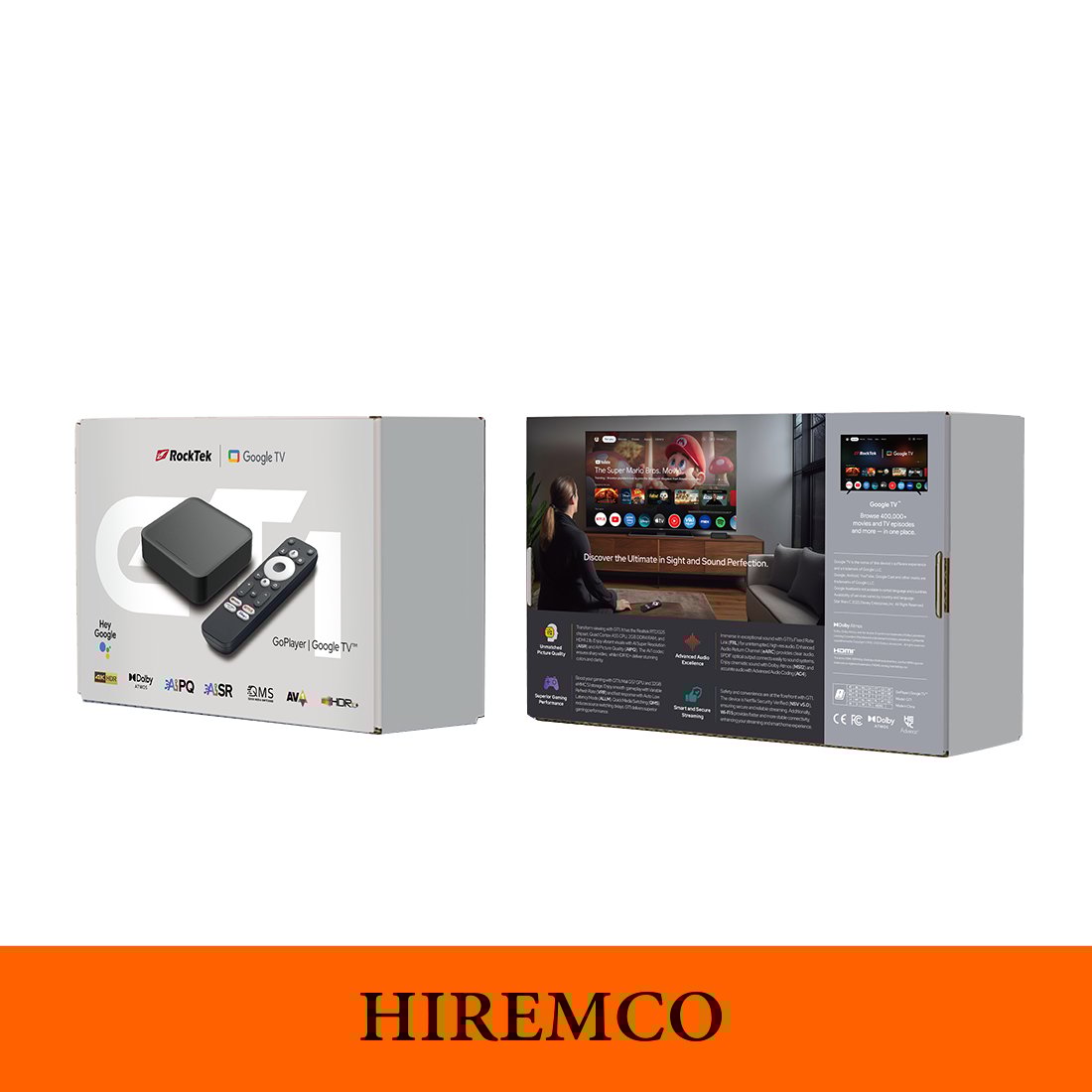 RockTek GT1-AI Yapay Zeka Android Tv Box