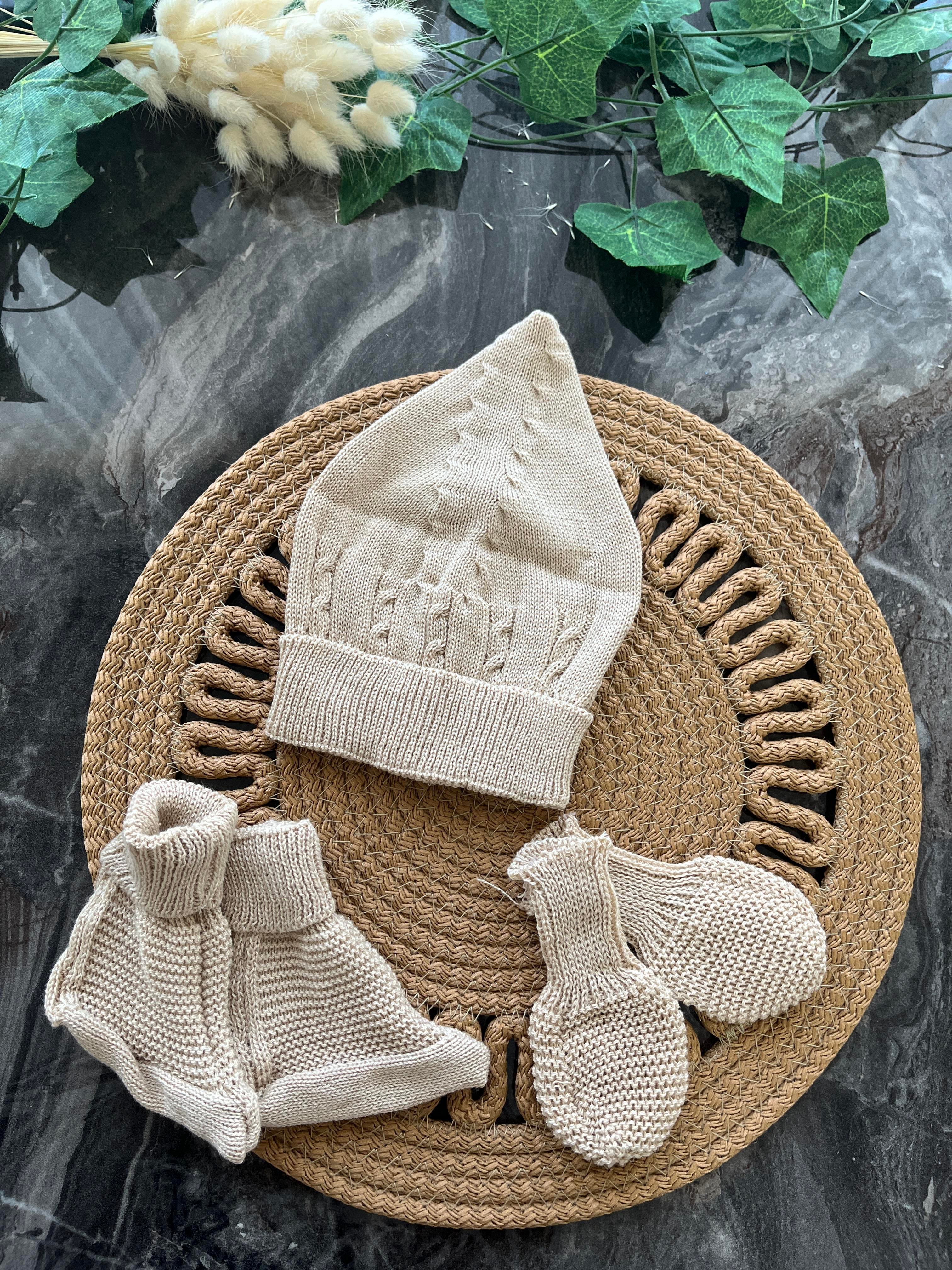 Örgü Desenli Unisex Model 5'li Set