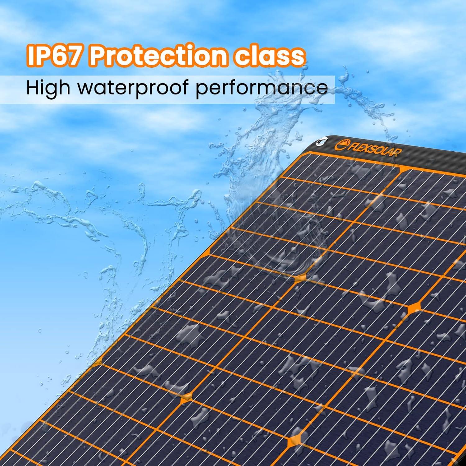 FLEXSOLAR A60 TAŞINABİLİR GÜNEŞ PANELİ 60W