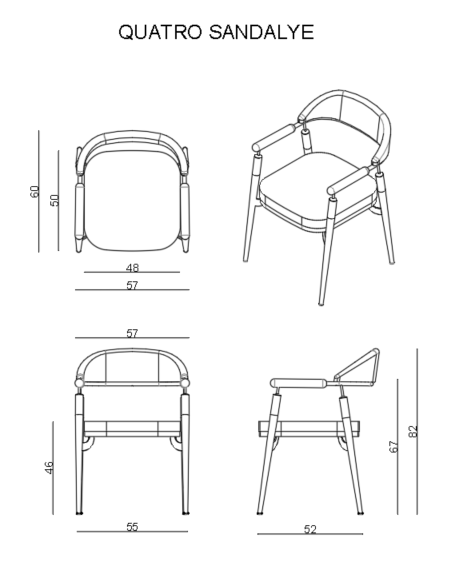 Quatro Sandalye