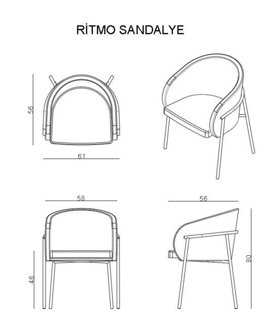 Rimo Sandalye