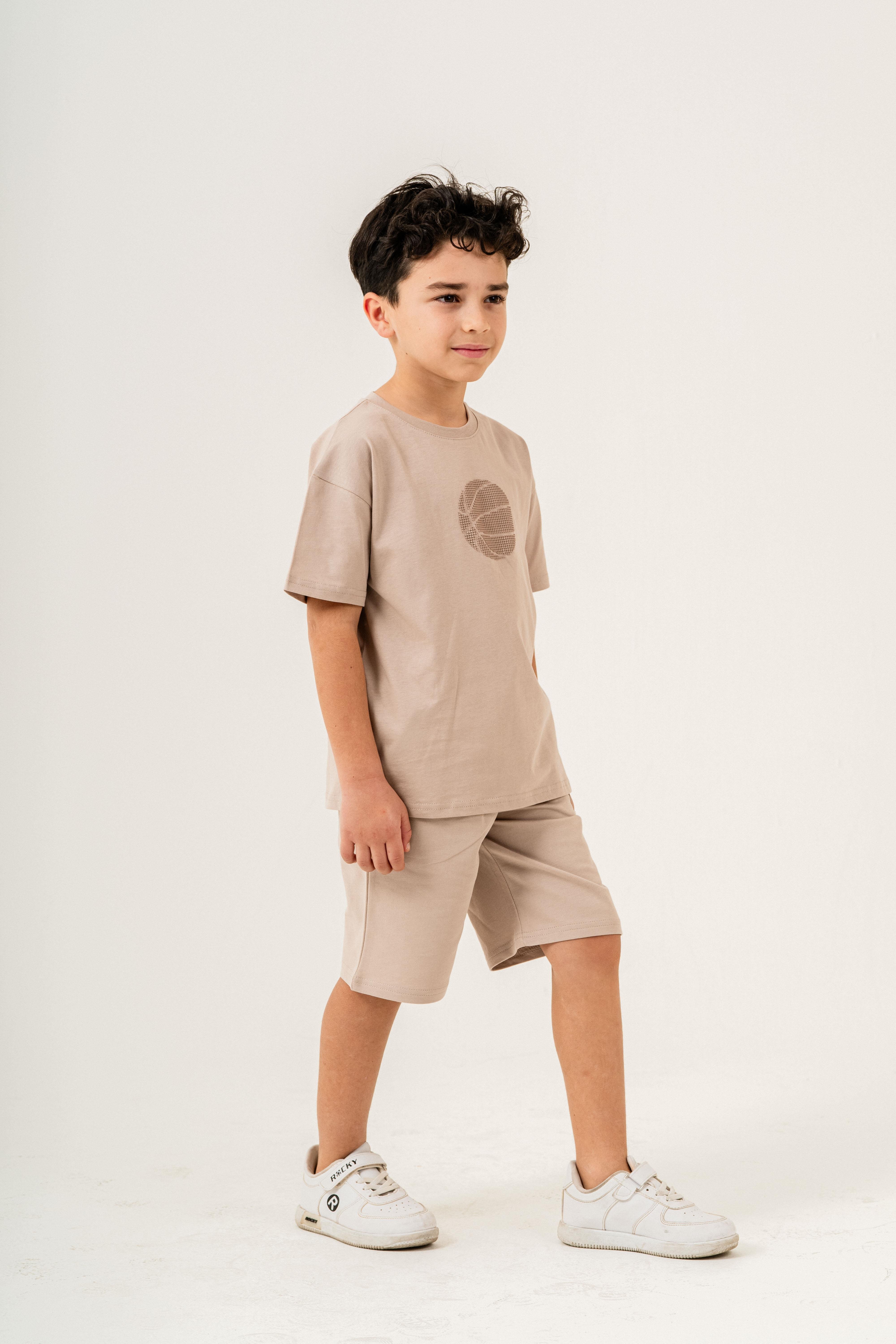 Erkek Çocuk T-Shirt & Şort 2'li Takım 