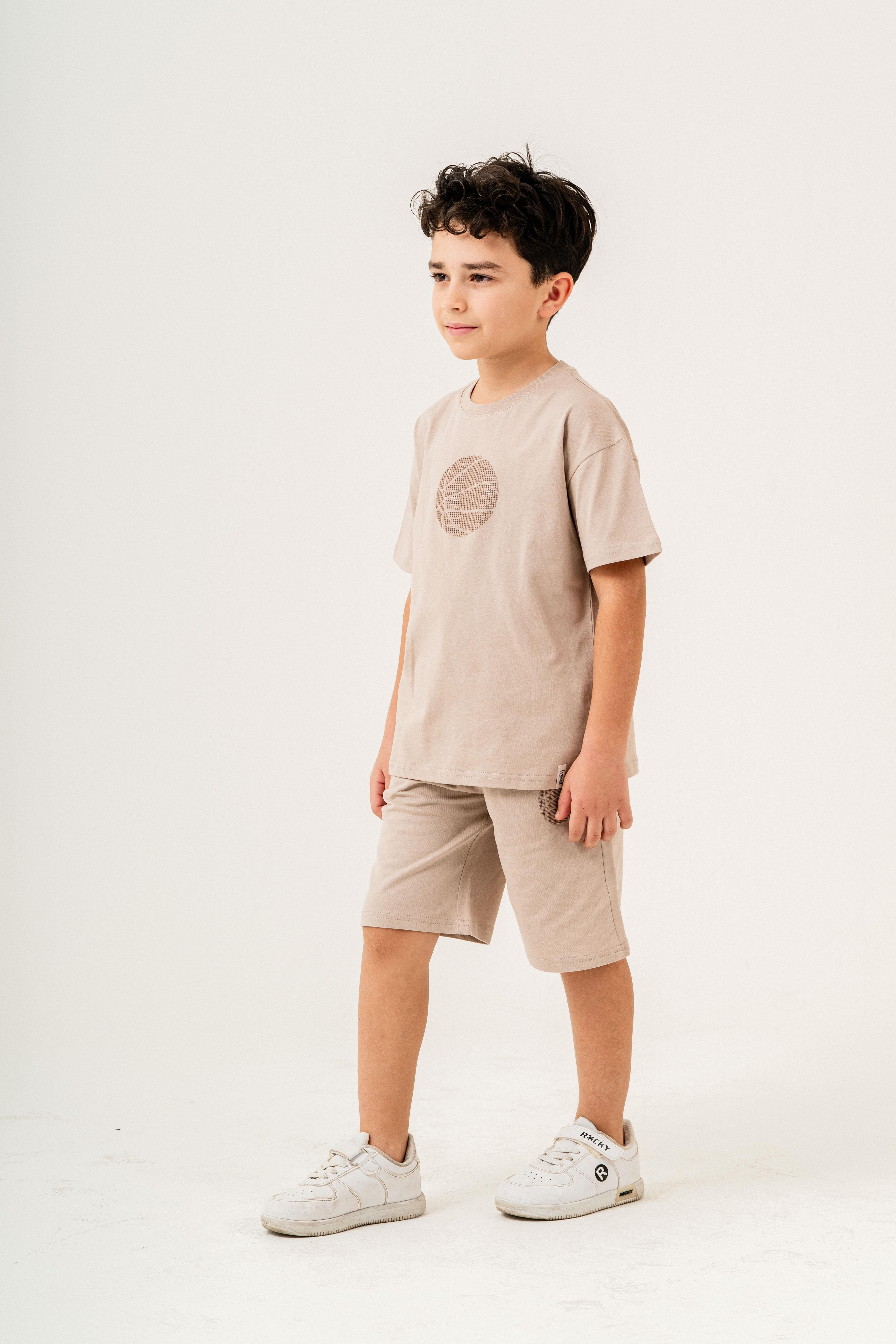 Erkek Çocuk T-Shirt & Şort 2'li Takım 