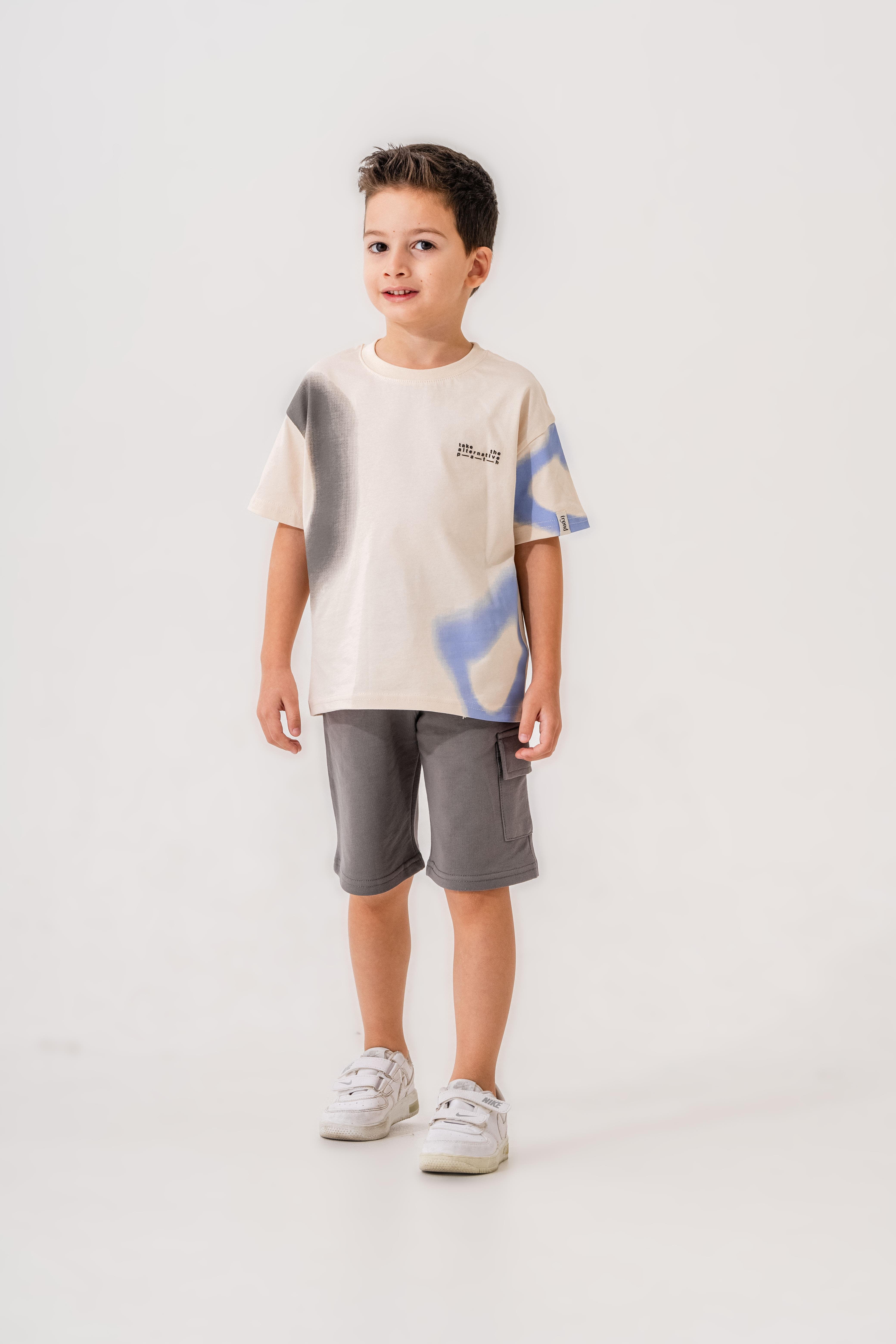 Erkek Çocuk T-Shirt & Şort 2'li Takım