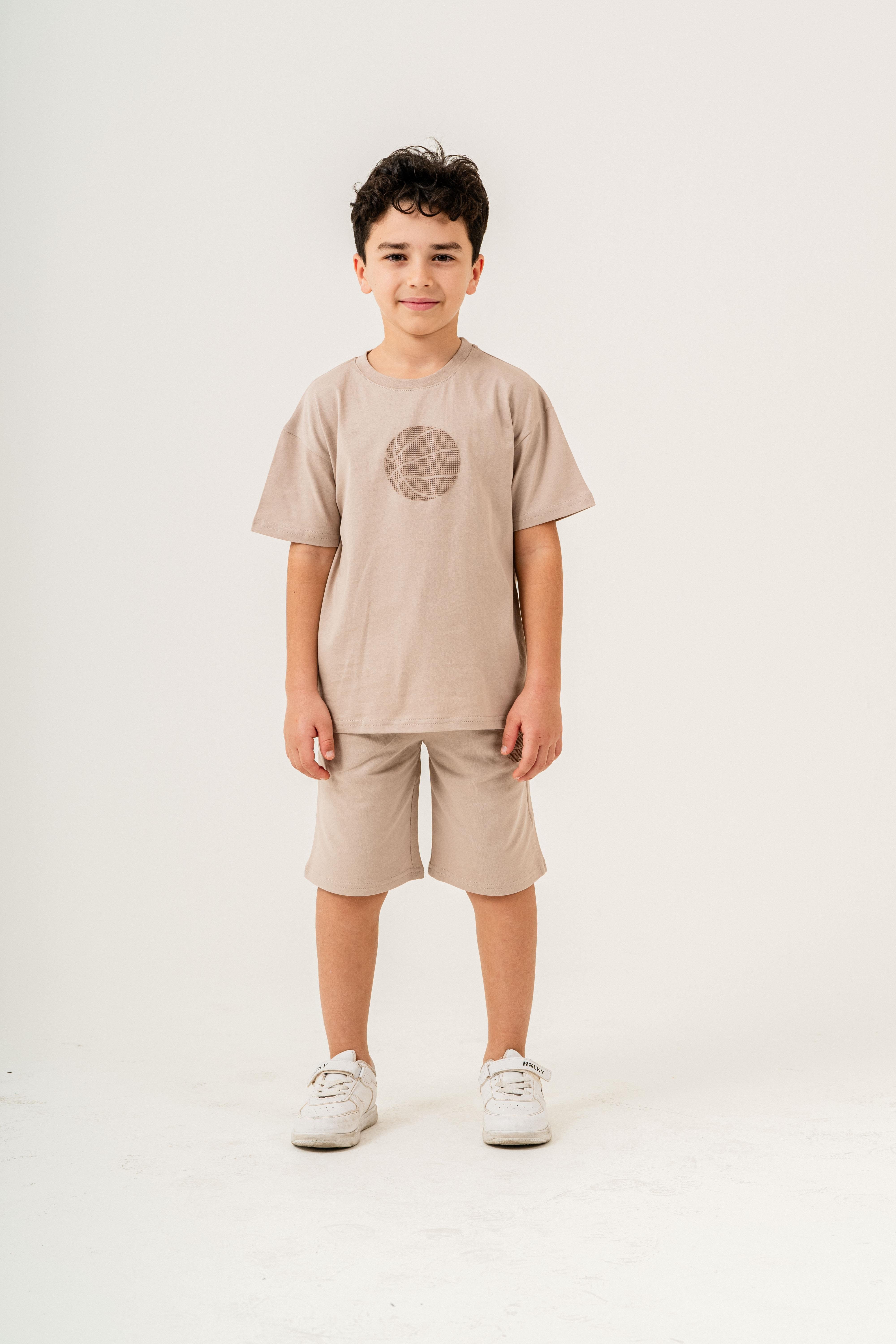Erkek Çocuk T-Shirt & Şort 2'li Takım 