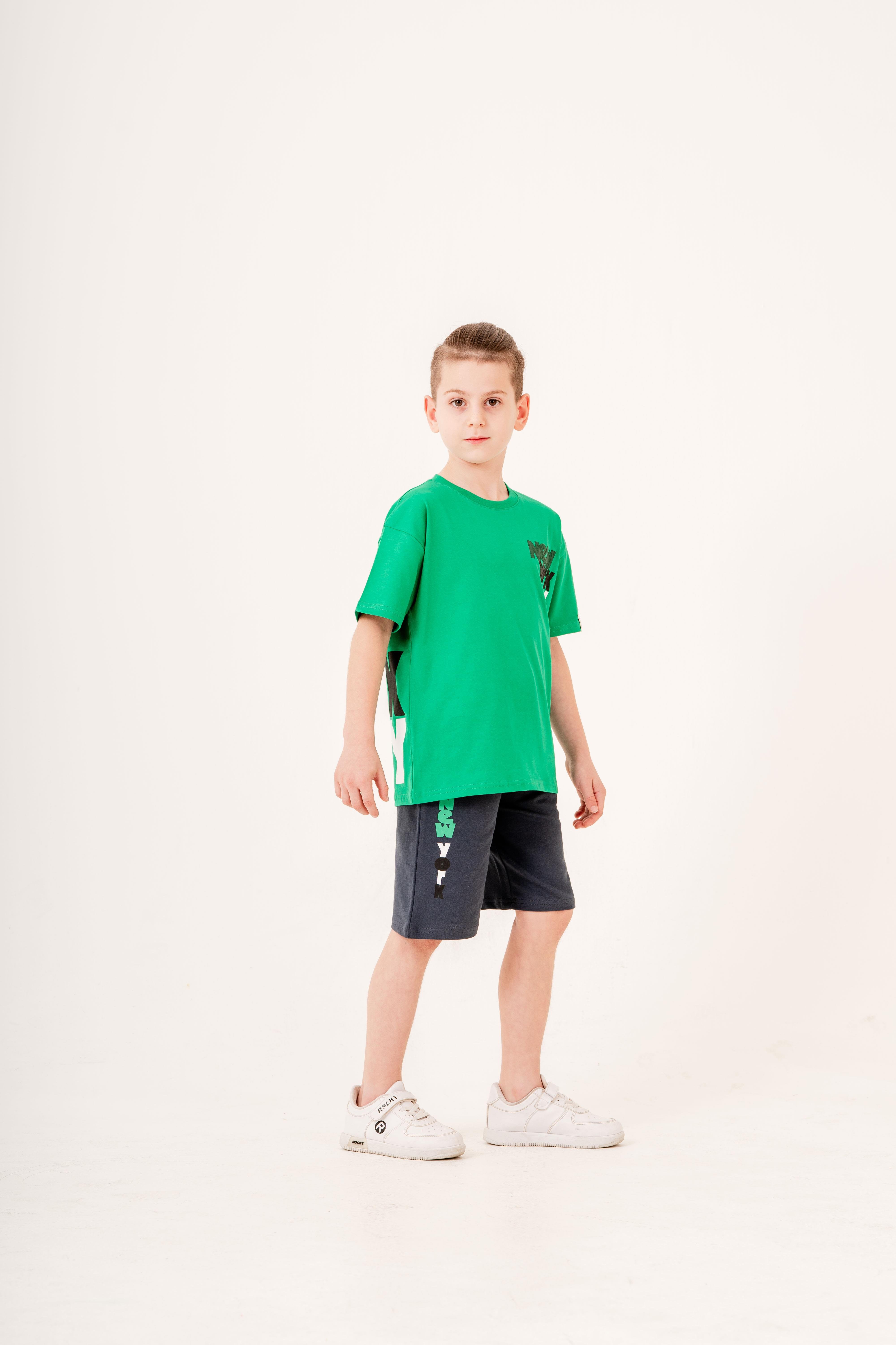 Erkek Çocuk T-Shirt & Şort 2'li Takım