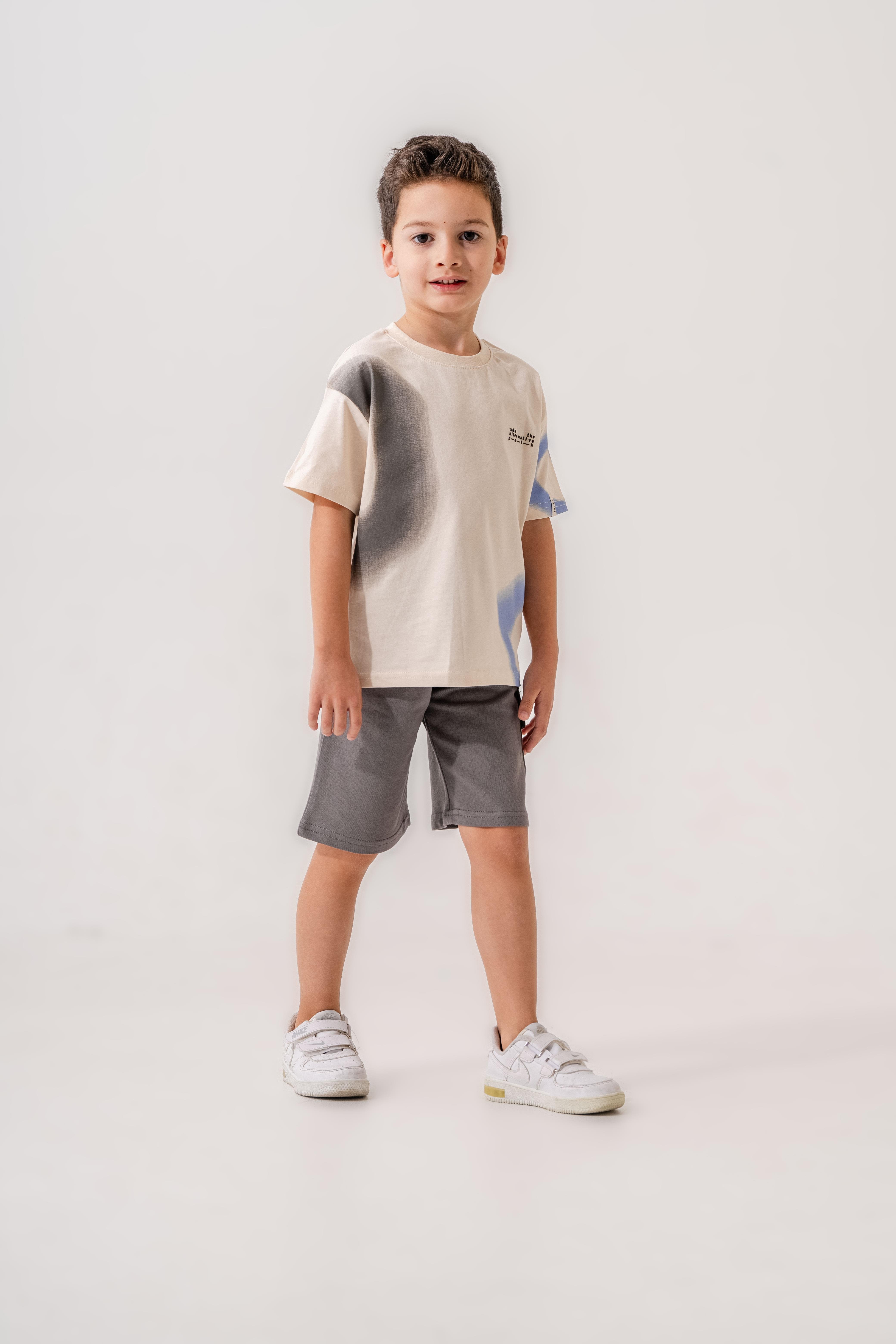 Erkek Çocuk T-Shirt & Şort 2'li Takım