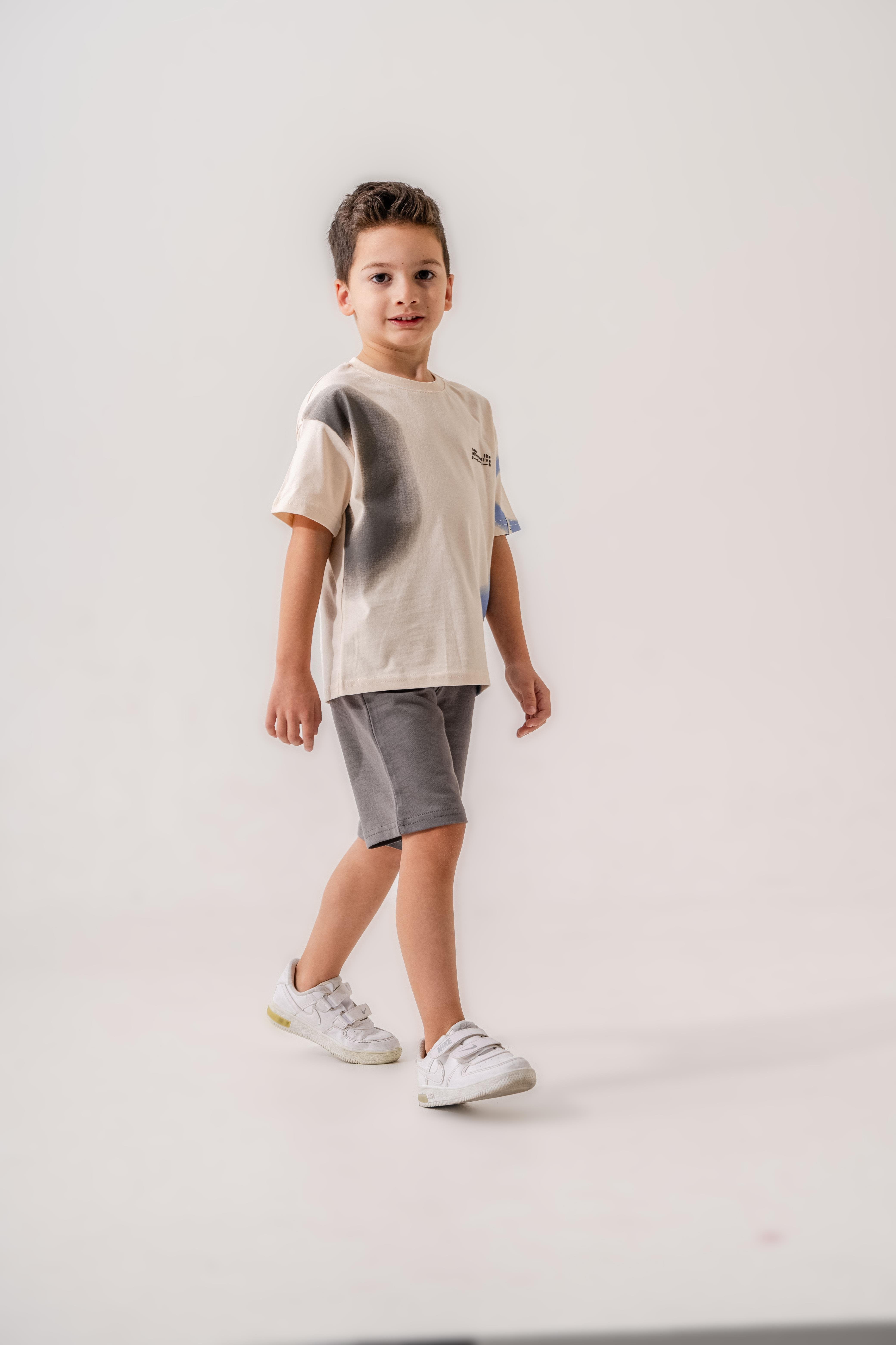 Erkek Çocuk T-Shirt & Şort 2'li Takım