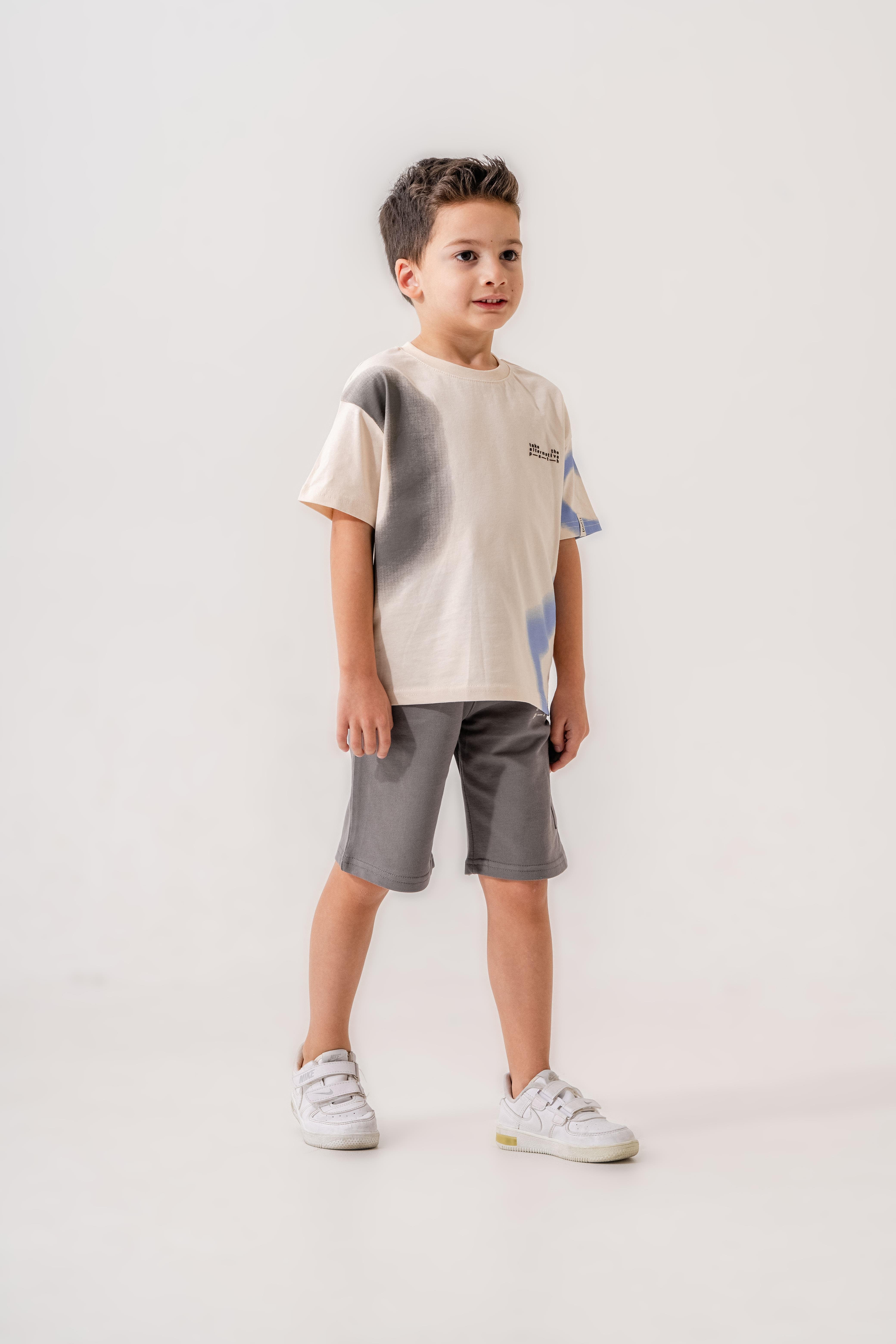 Erkek Çocuk T-Shirt & Şort 2'li Takım