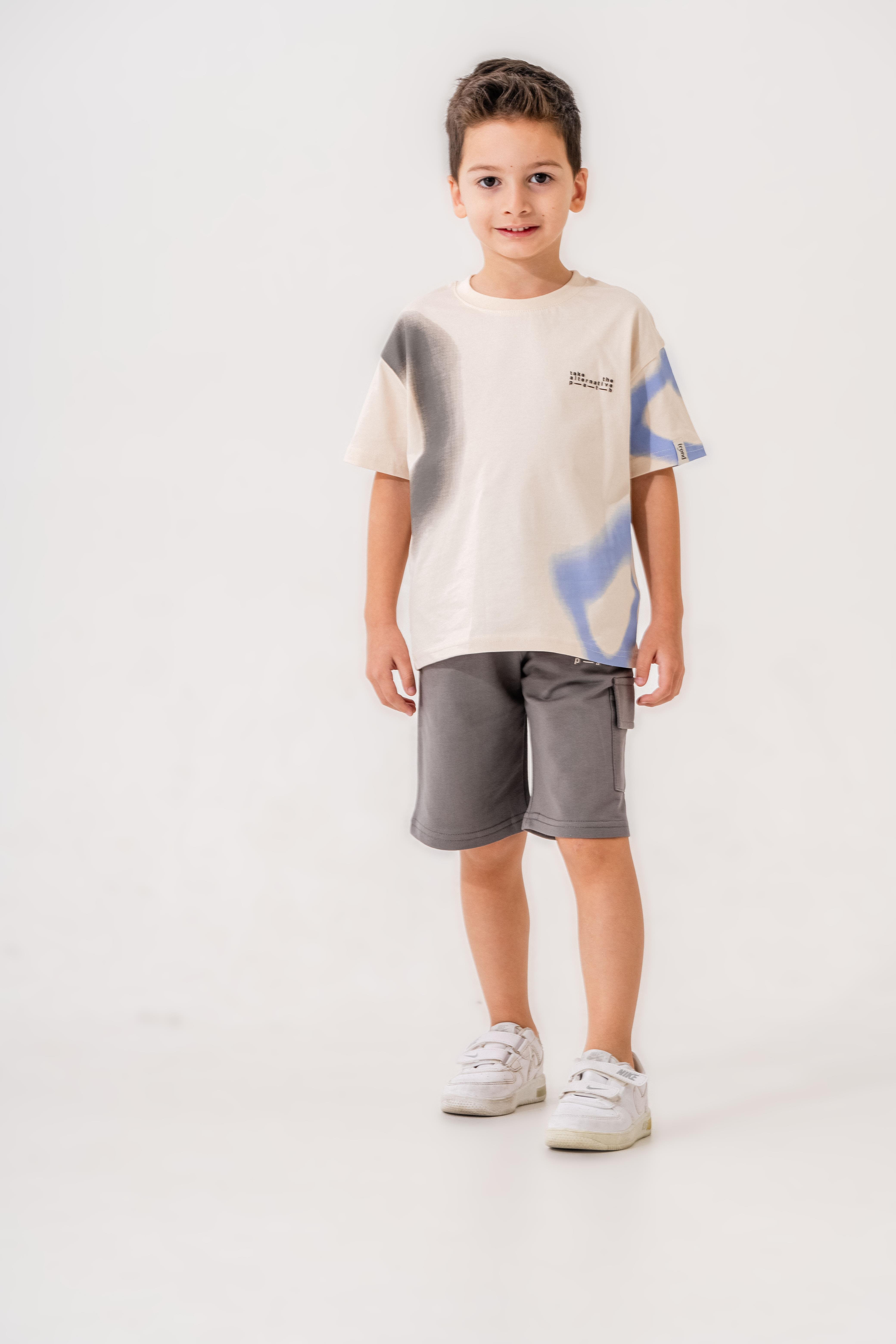 Erkek Çocuk T-Shirt & Şort 2'li Takım