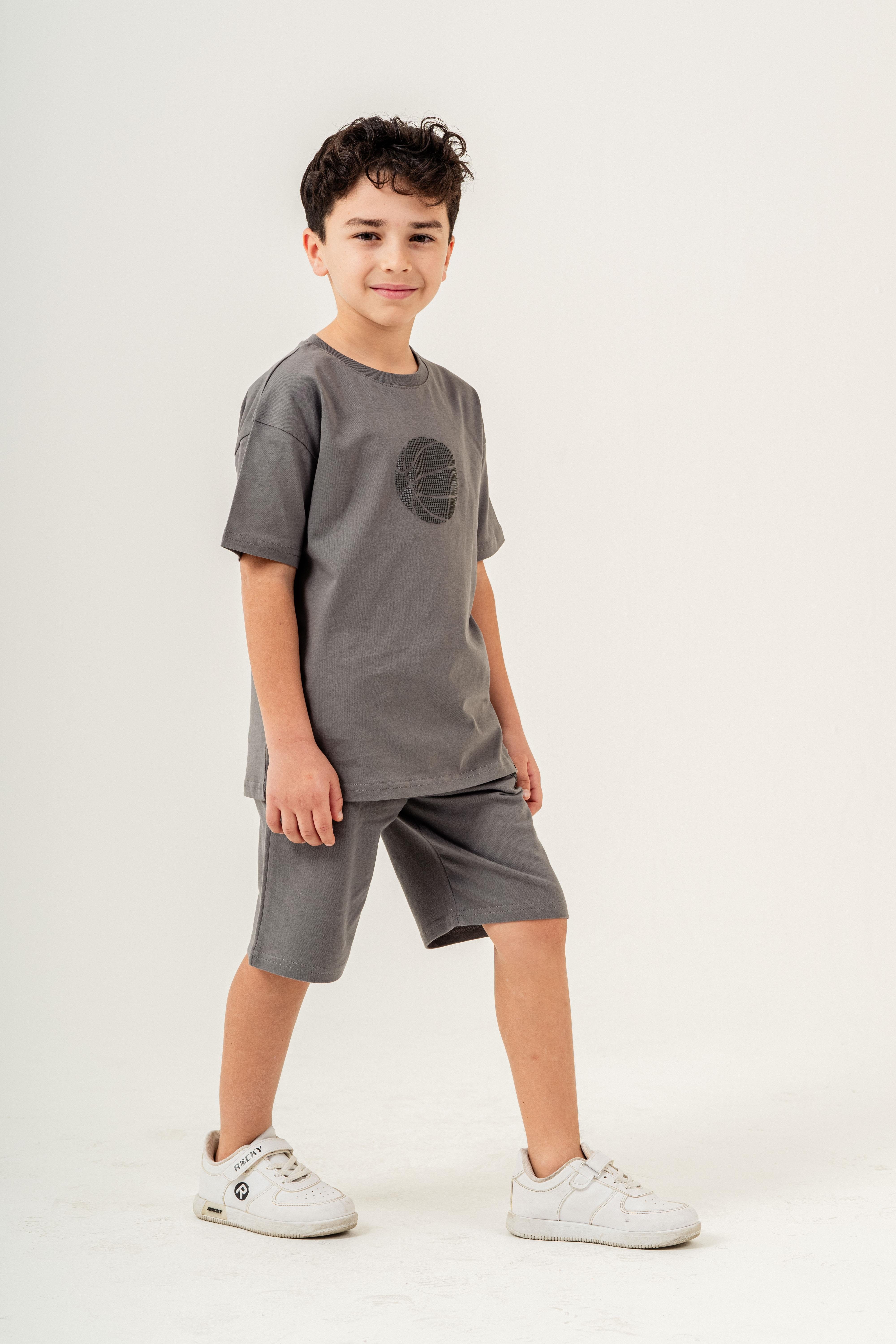 Erkek Çocuk T-Shirt&Şort 2'li Takım