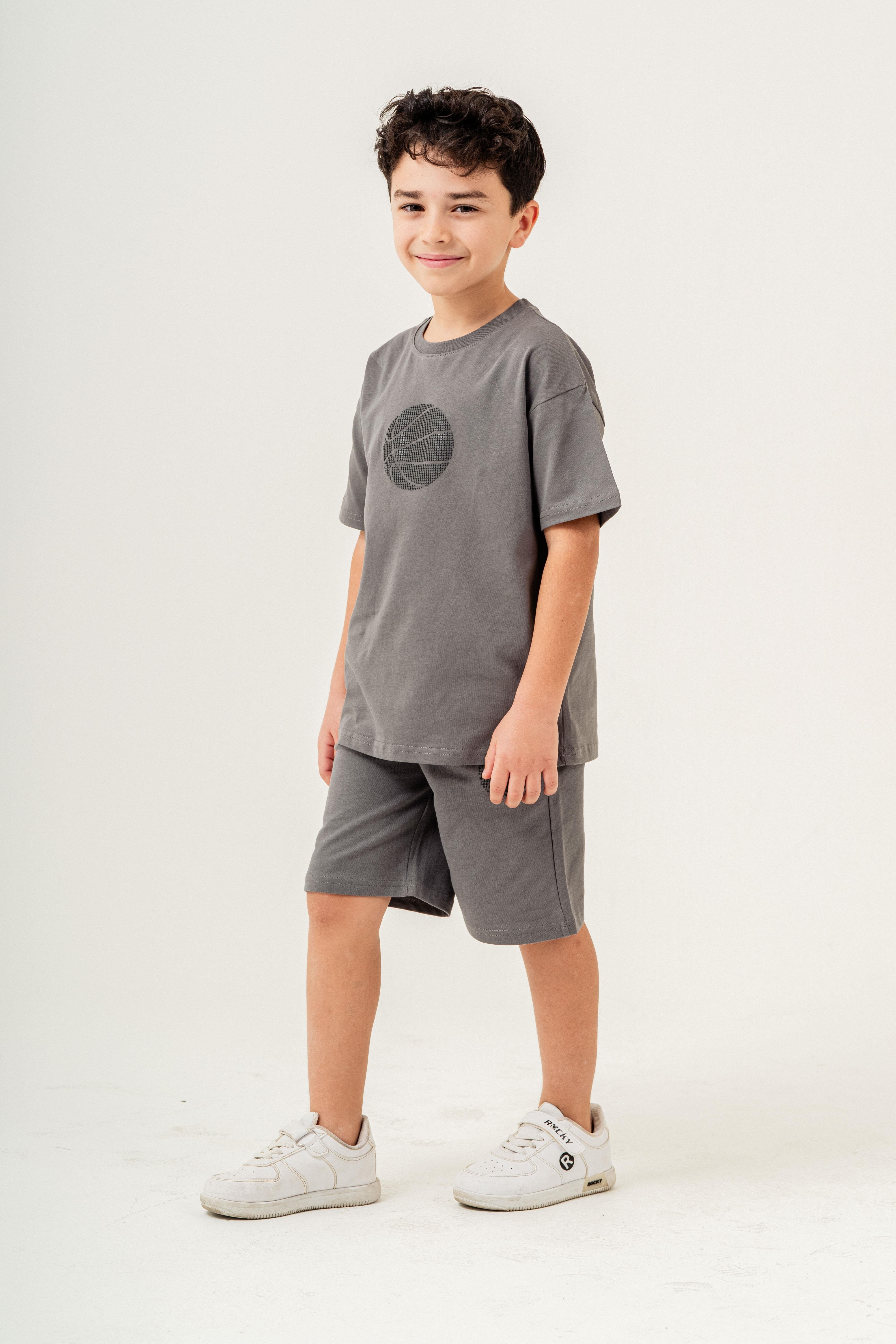 Erkek Çocuk T-Shirt&Şort 2'li Takım
