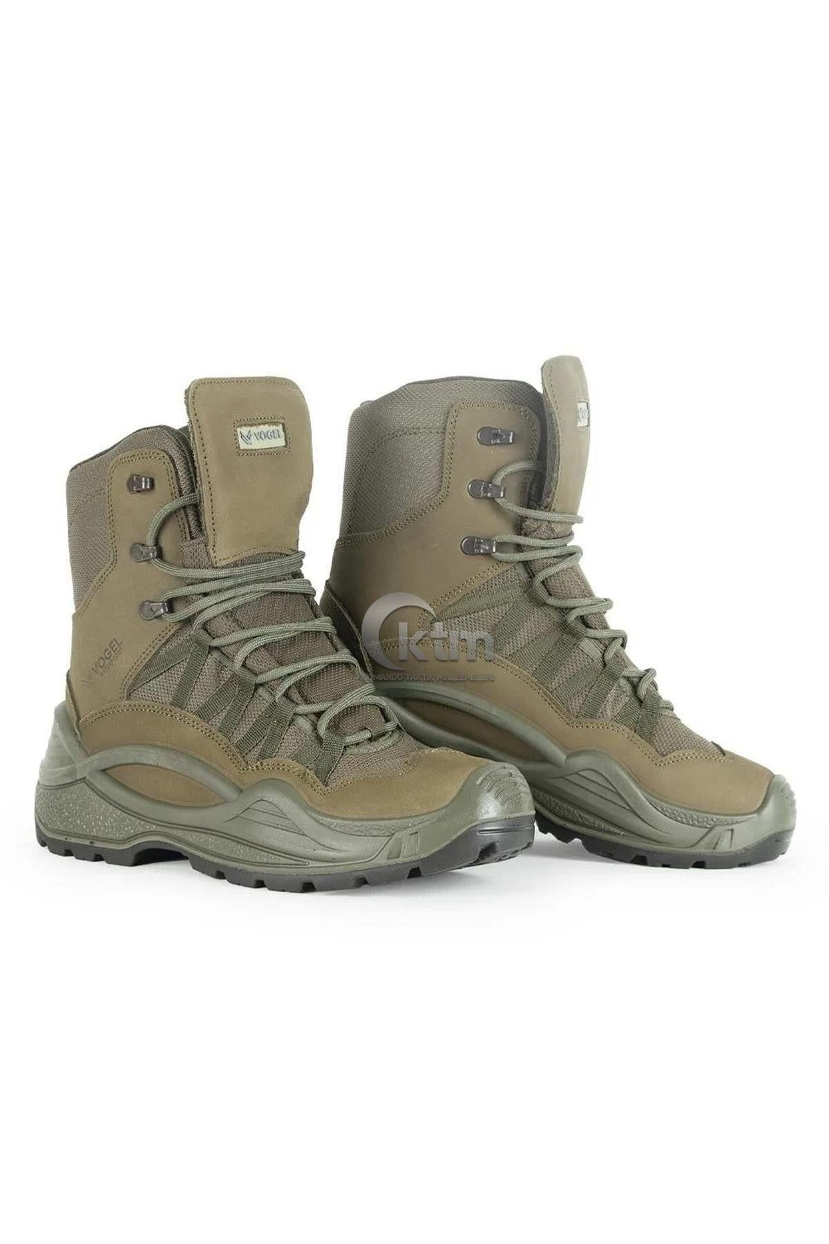 Vogel Canyon 1490 Fermuarsız Waterproof Haki Askeri Bot