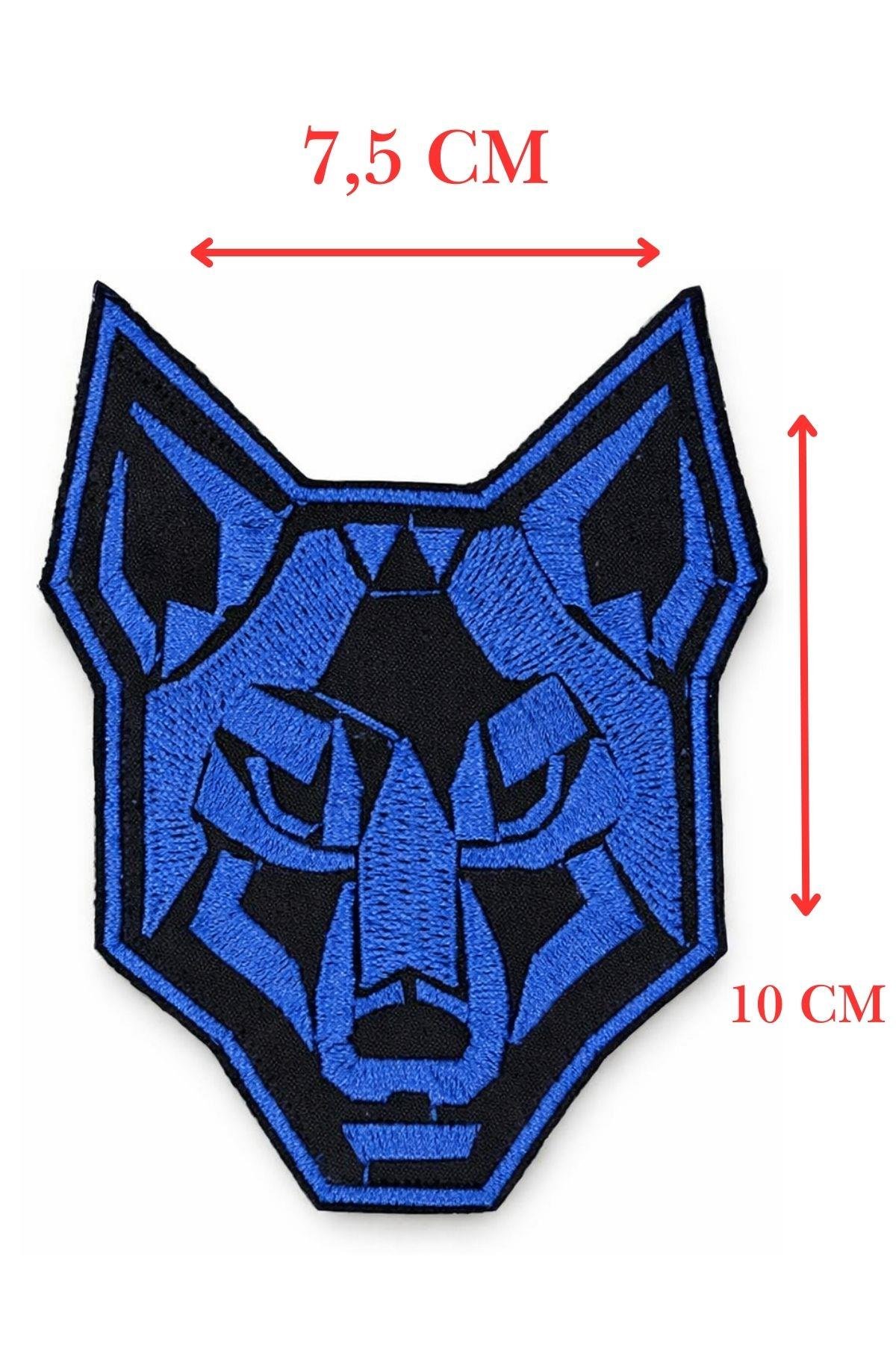 Single Sword Nakış Patch - Kurt Peç