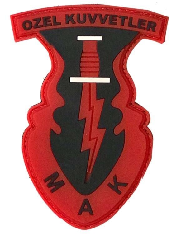 Single Sword 3d Plastik Mak Özel Kuvvetler Arması Patch