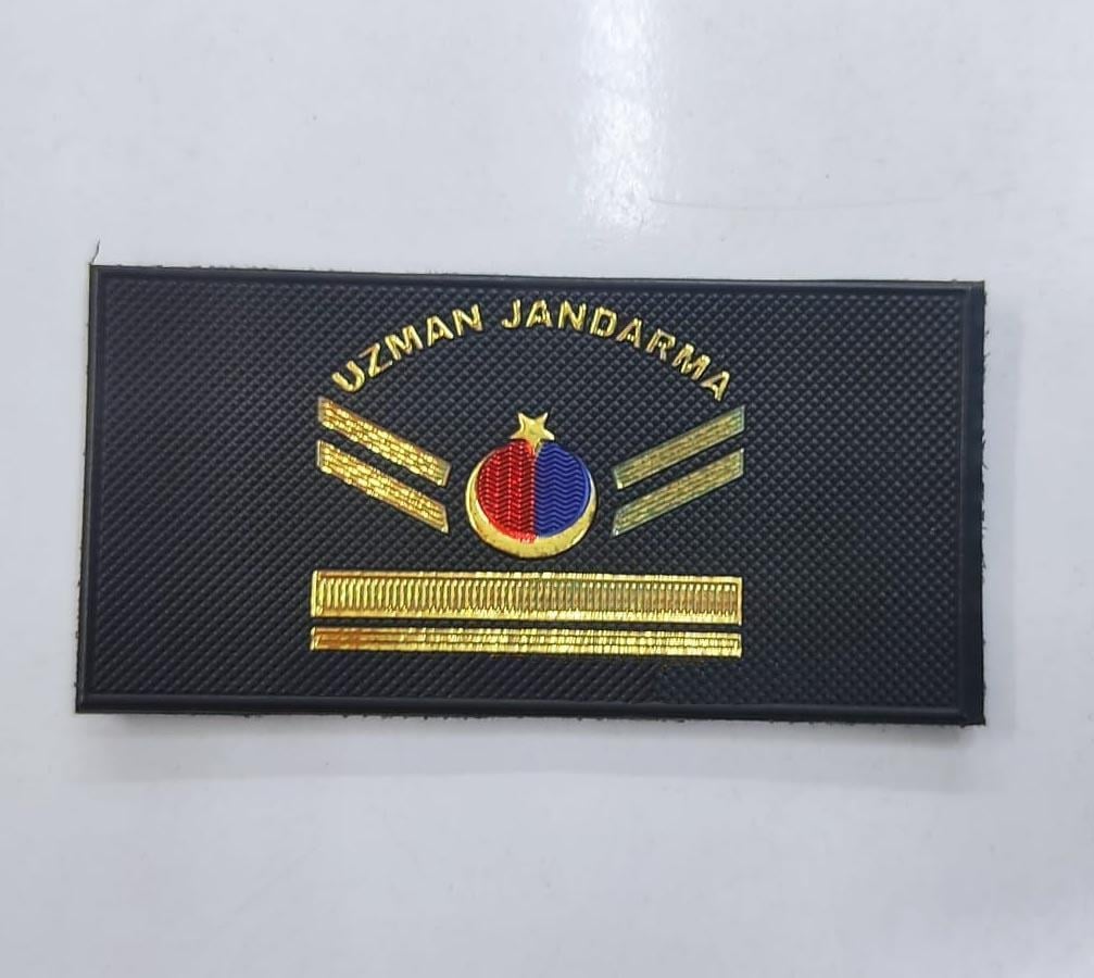 Single Sword Asayiş Mini Rütbe - Yazılı Model