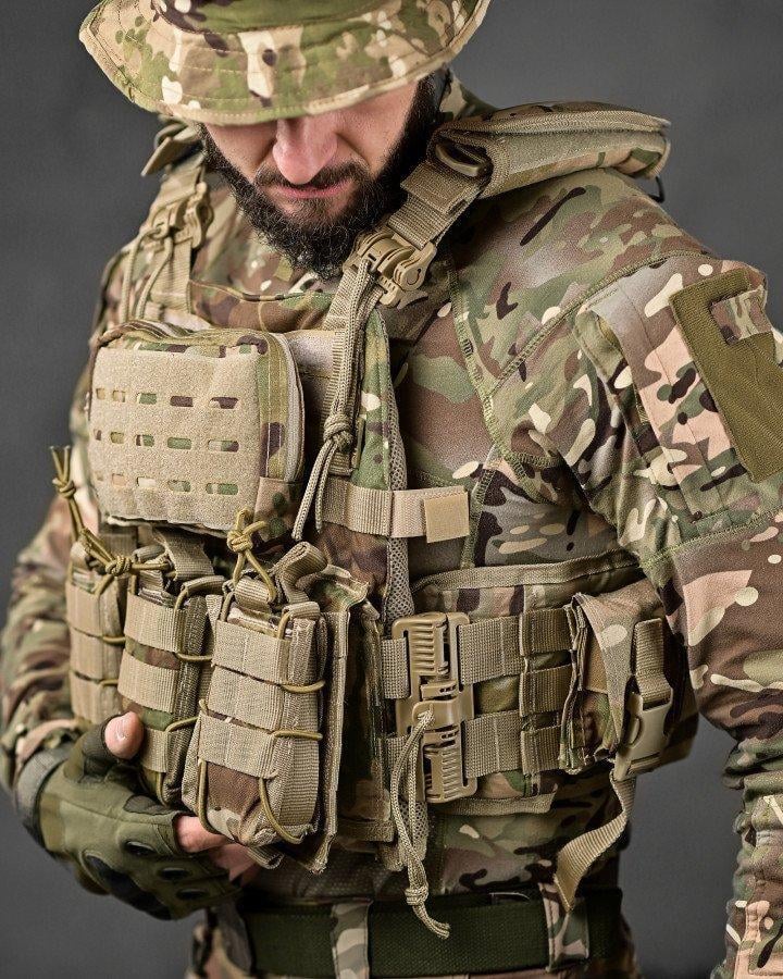 Single Sword Balistik Palaka Takılabilen Pratik Hücum Yeleği Kod-9 IŞIK